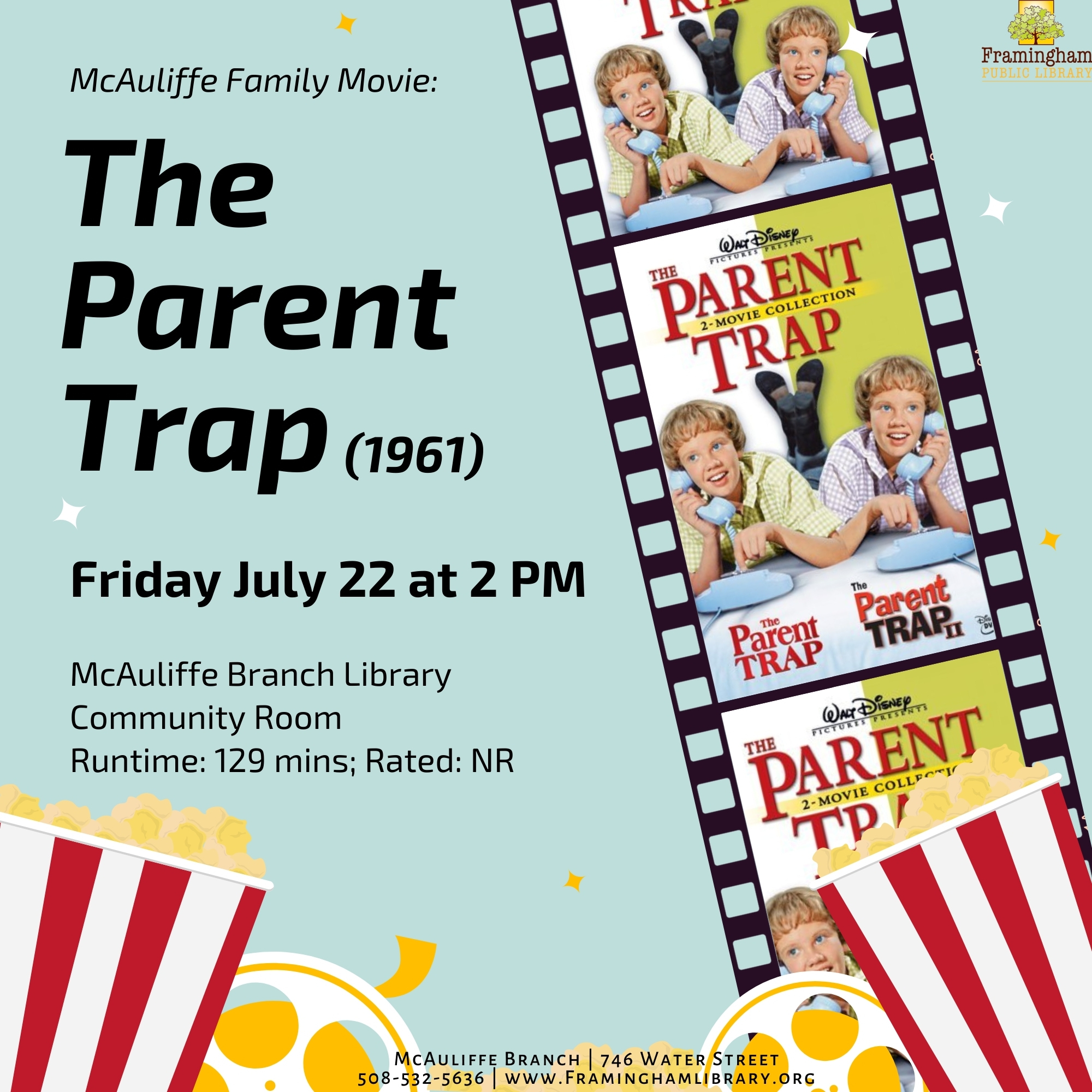 McAuliffe Family Movie: The Parent Trap (1961) thumbnail Photo
