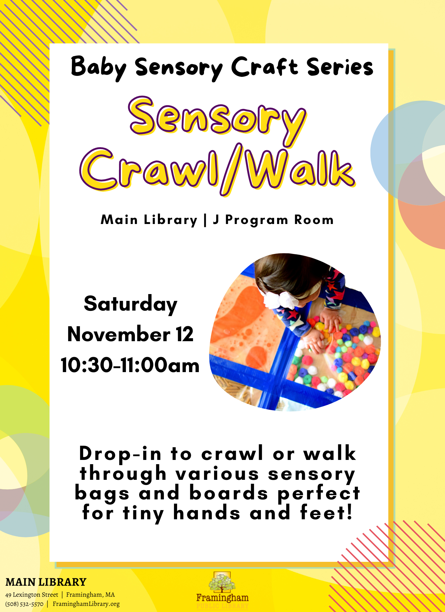 Baby Sensory Crafts: Sensory Crawl/Walk thumbnail Photo