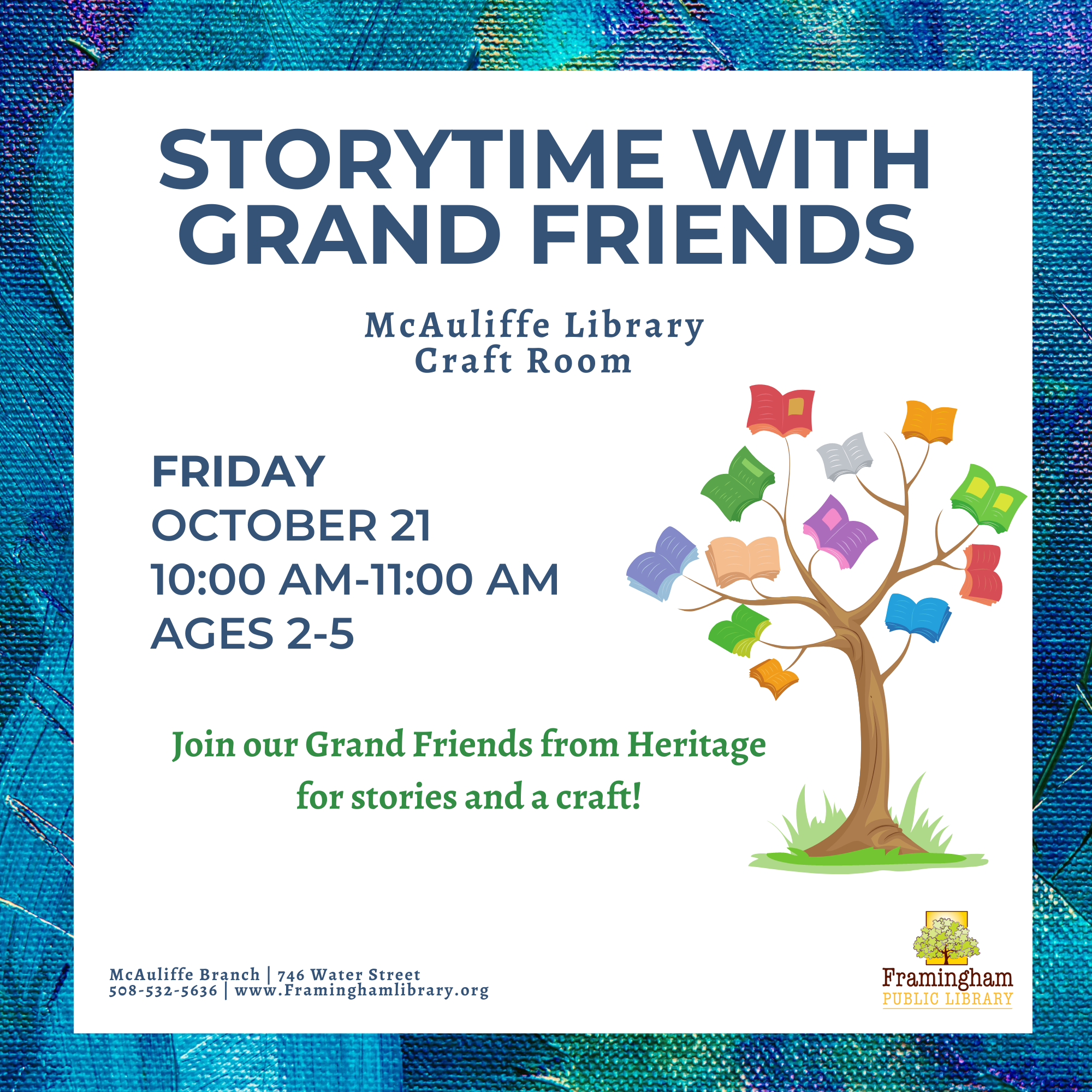 Storytime with Grand Friends thumbnail Photo