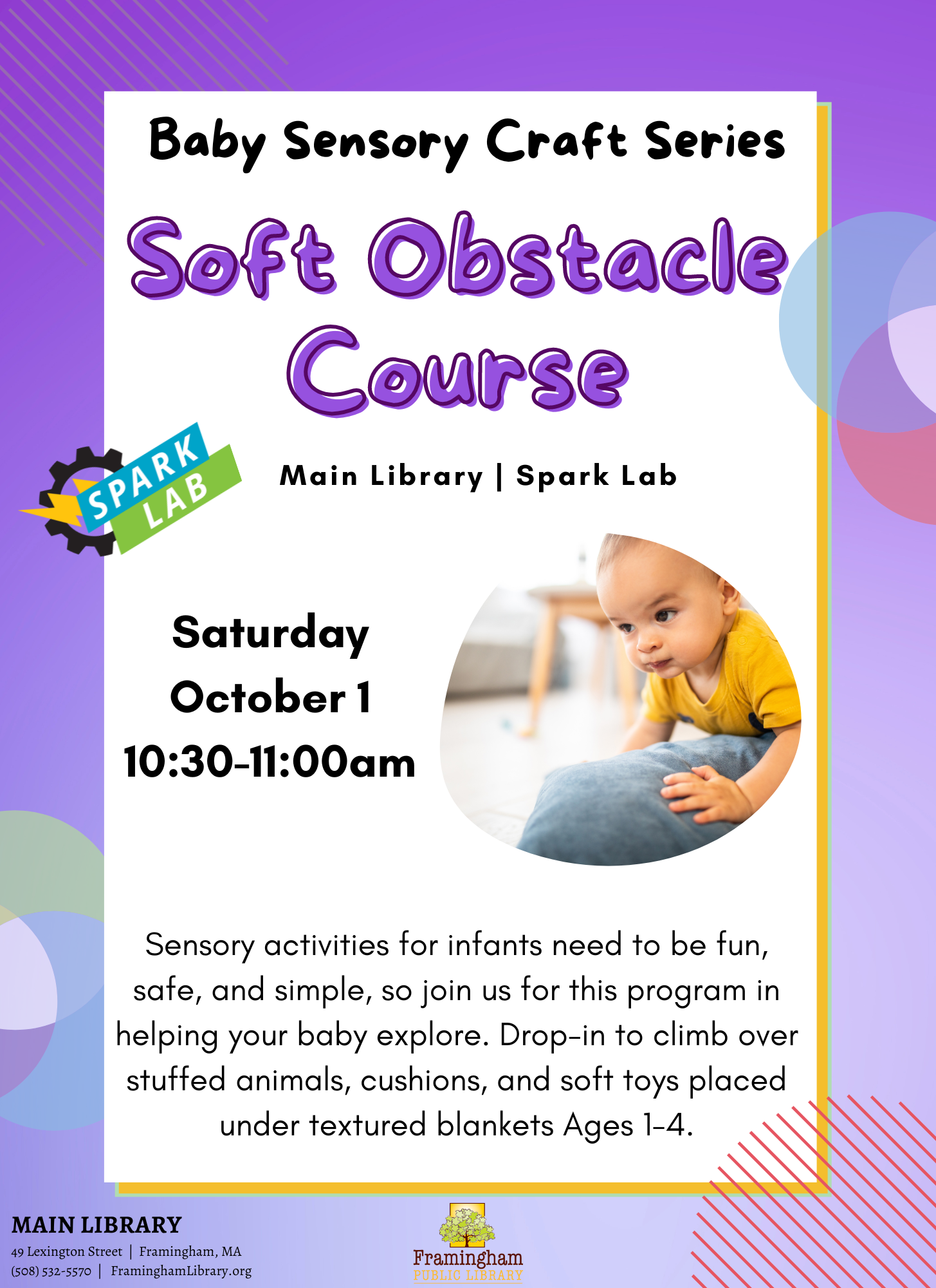 Baby Sensory Craft: Soft Obstacle Course thumbnail Photo