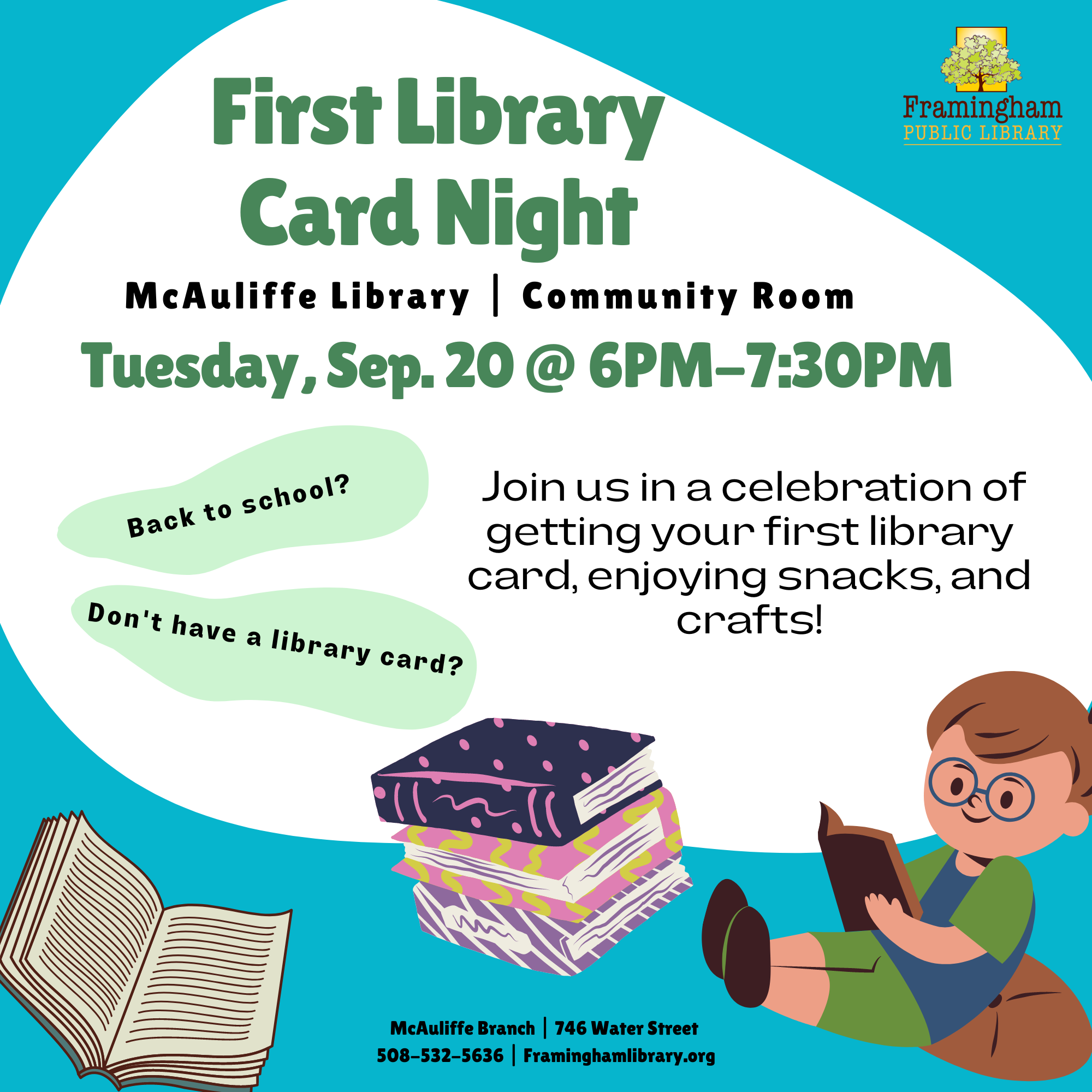First Library Card Night thumbnail Photo