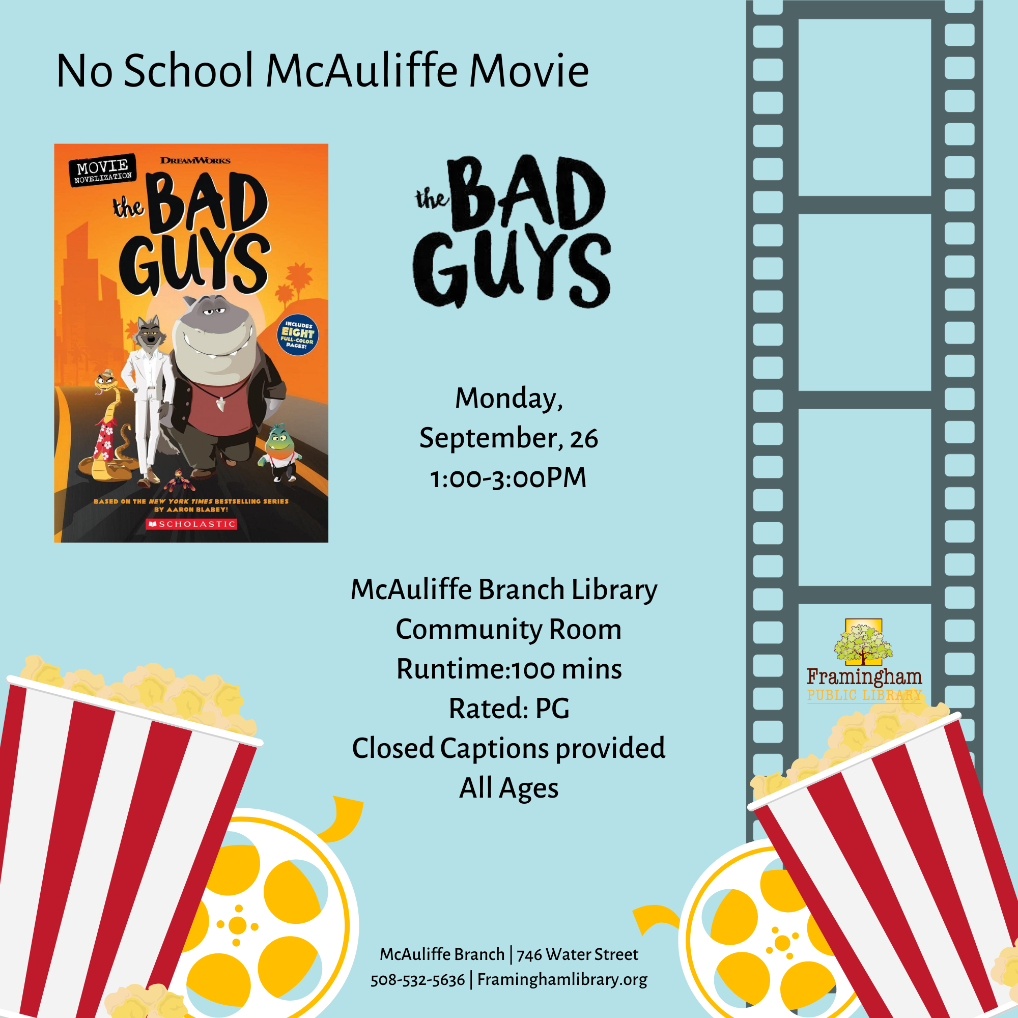 No School McAuliffe Movie - The Bad Guys thumbnail Photo