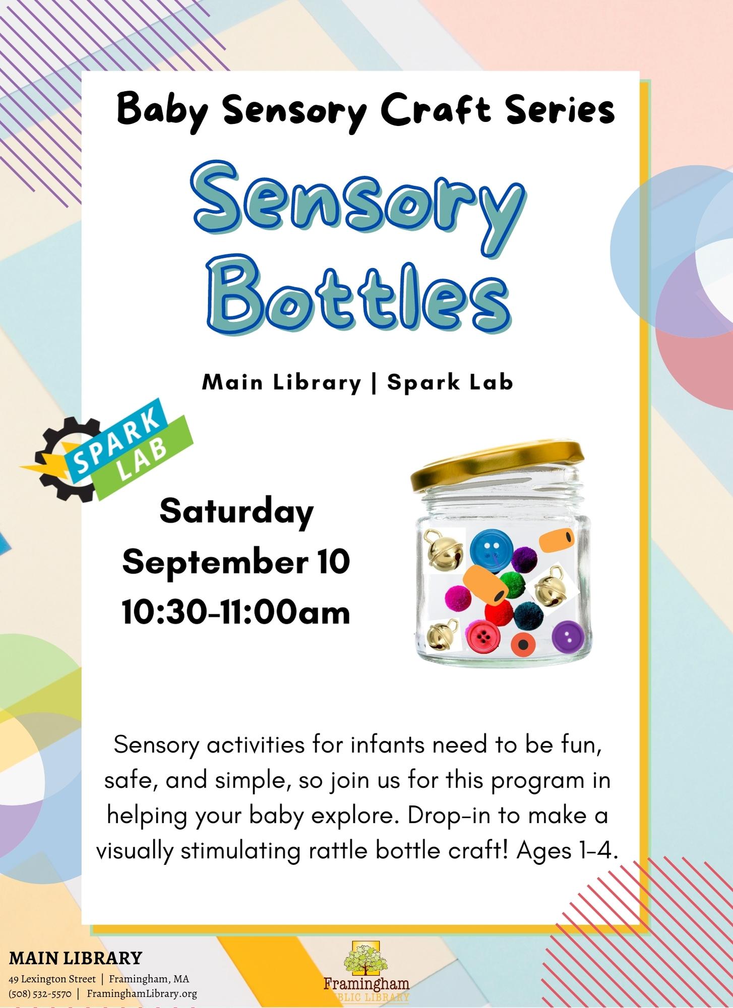Baby Sensory Crafts: Sensory Bottles thumbnail Photo