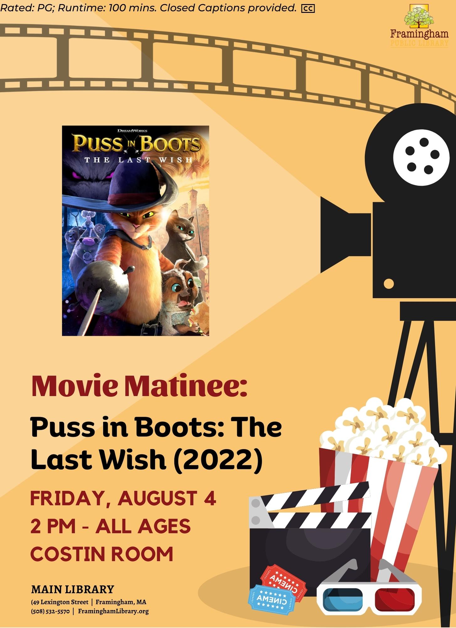 Movie: Puss in Boots: The Last Wish (2022) thumbnail Photo