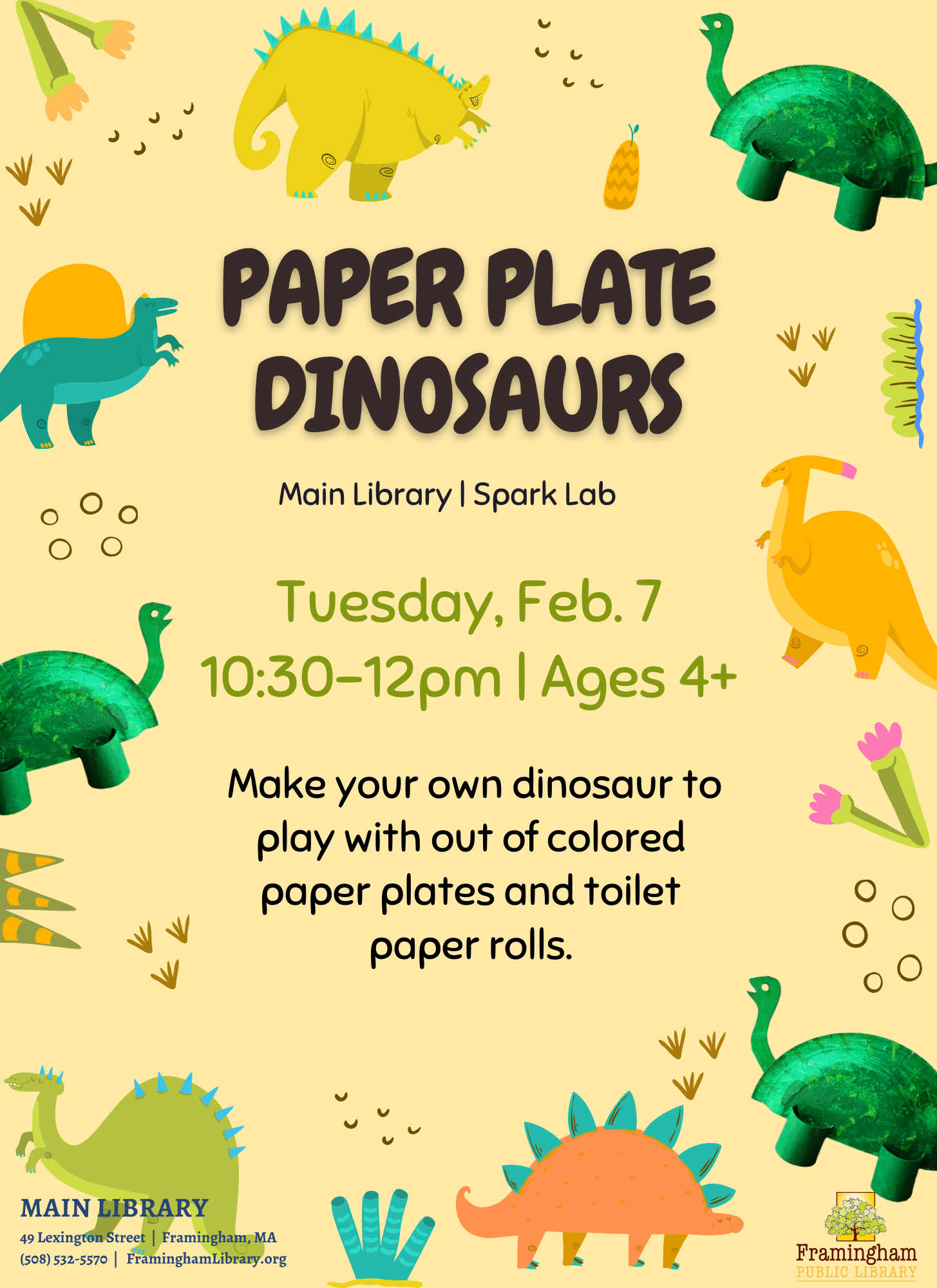 Paper Plate Dinosaurs thumbnail Photo
