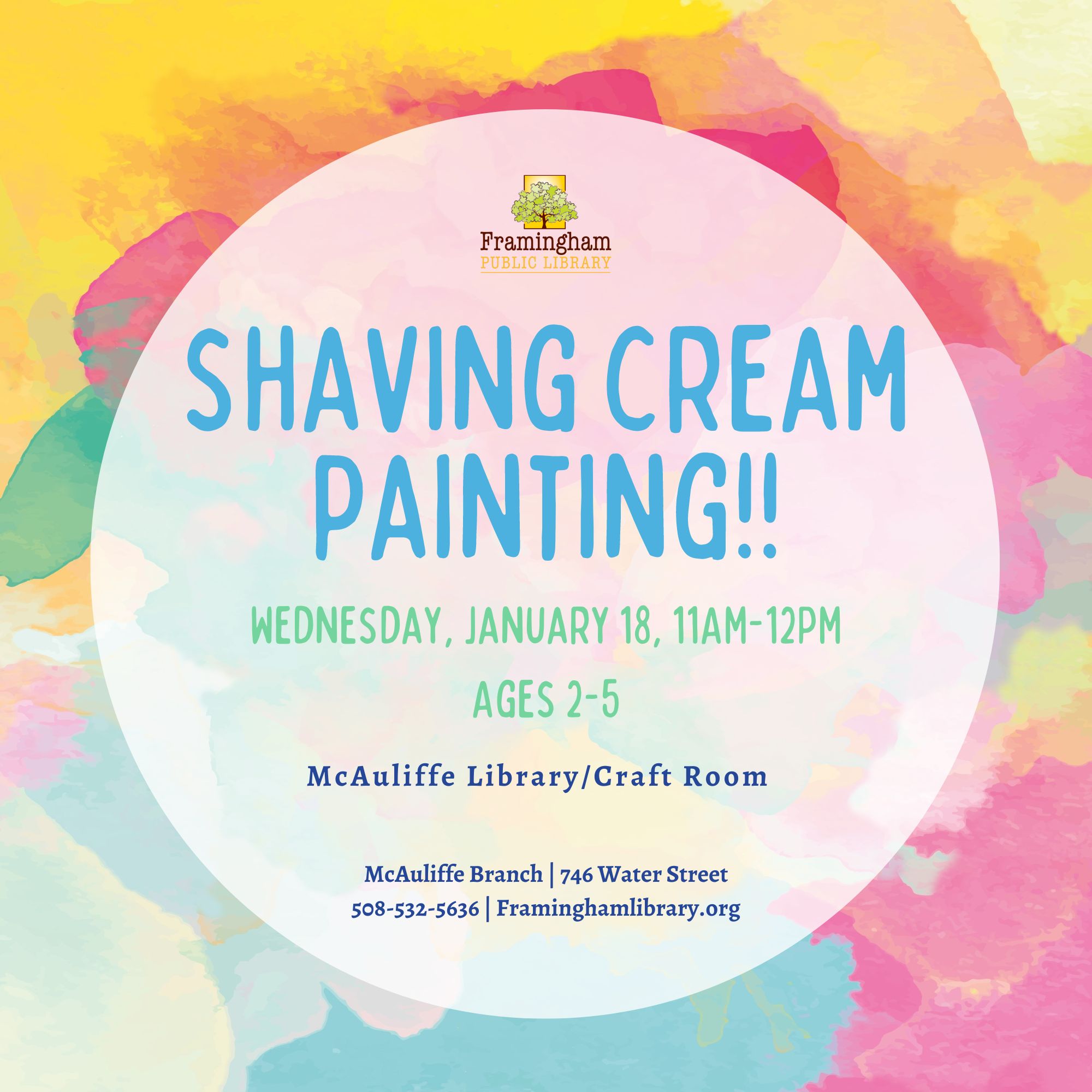 Shaving Cream Painting! thumbnail Photo