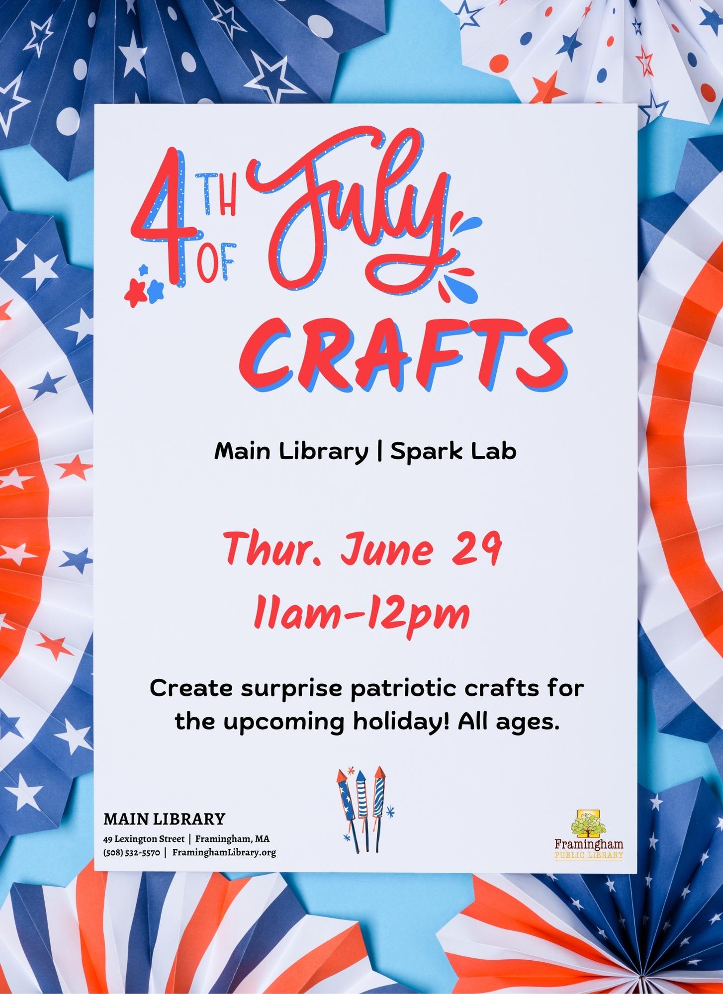 4th of July Crafts thumbnail Photo