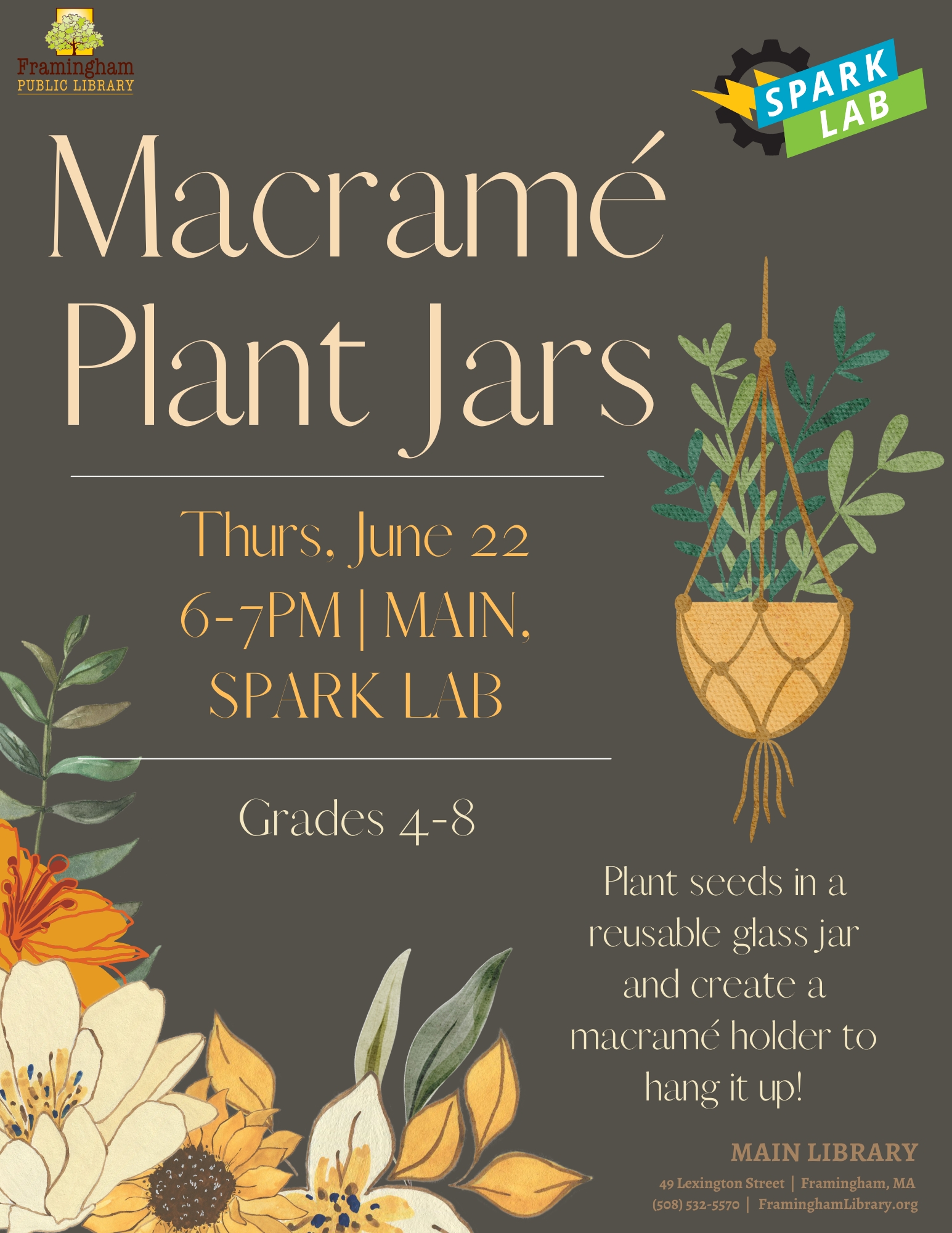 Macramé Plant Jars thumbnail Photo