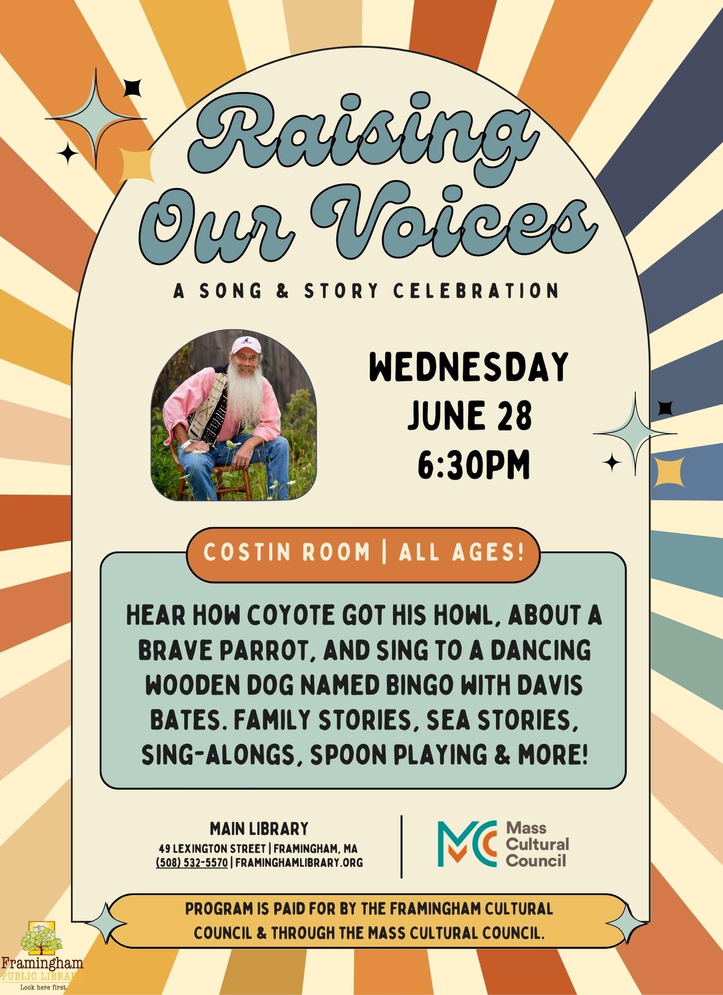 Raising Our Voices: A Song & Story Celebration thumbnail Photo
