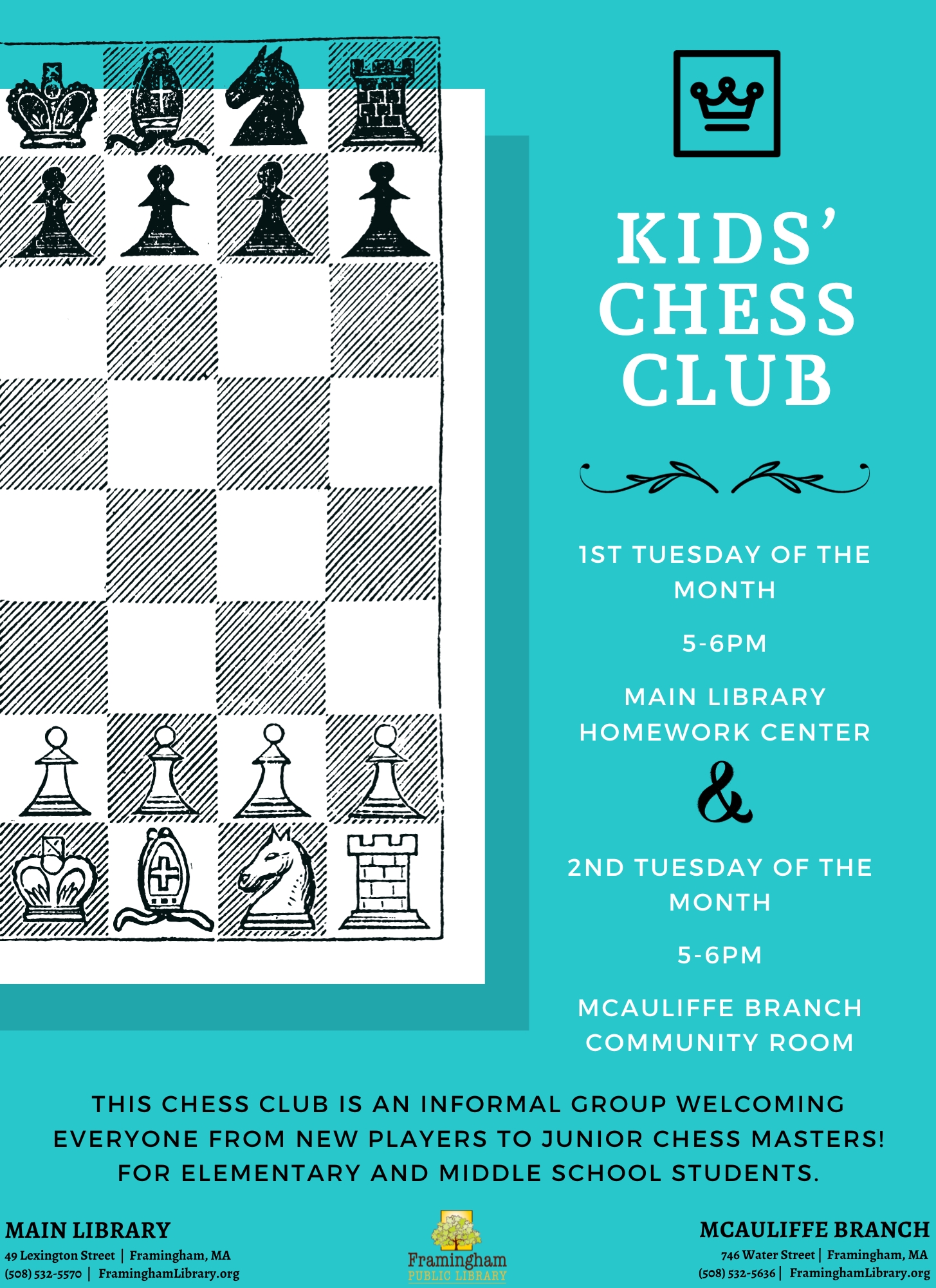 Kids’ Chess Club thumbnail Photo