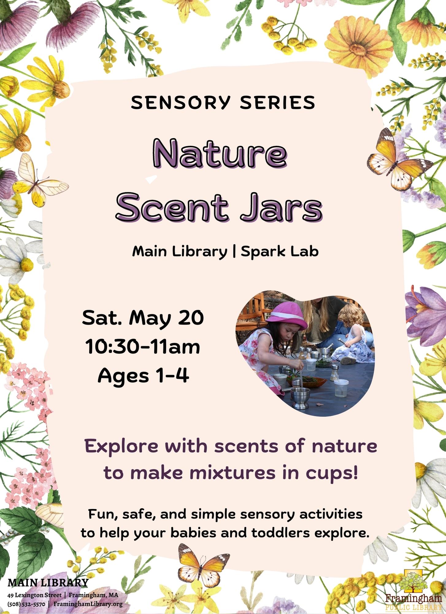 Sensory Crafts Series: Nature Scent Jars thumbnail Photo