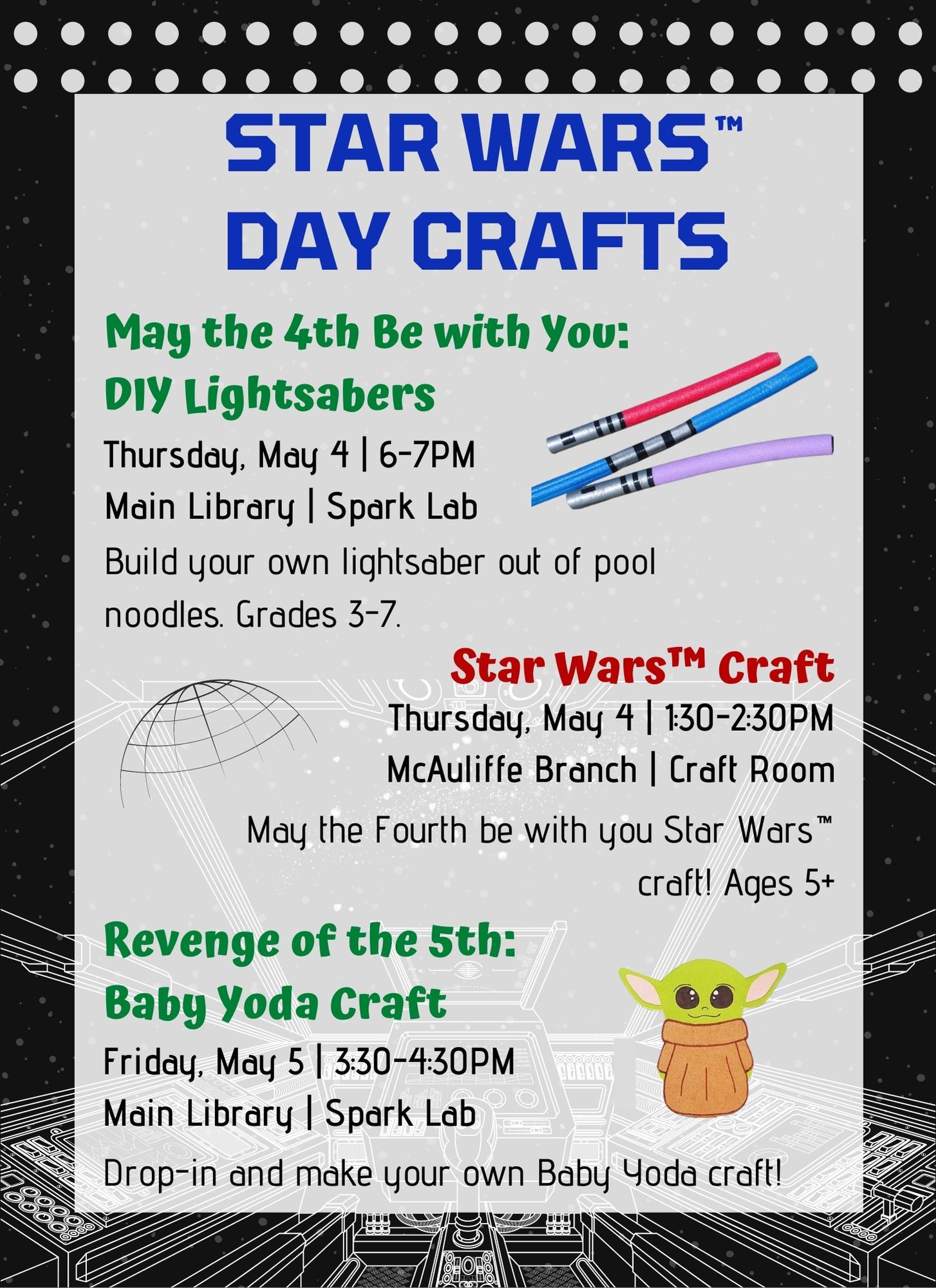 Revenge of the 5th: Baby Yoda Craft thumbnail Photo