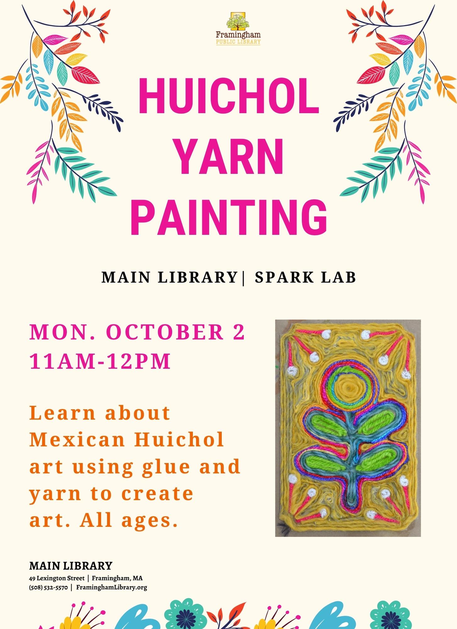 Huichol Yarn Painting thumbnail Photo