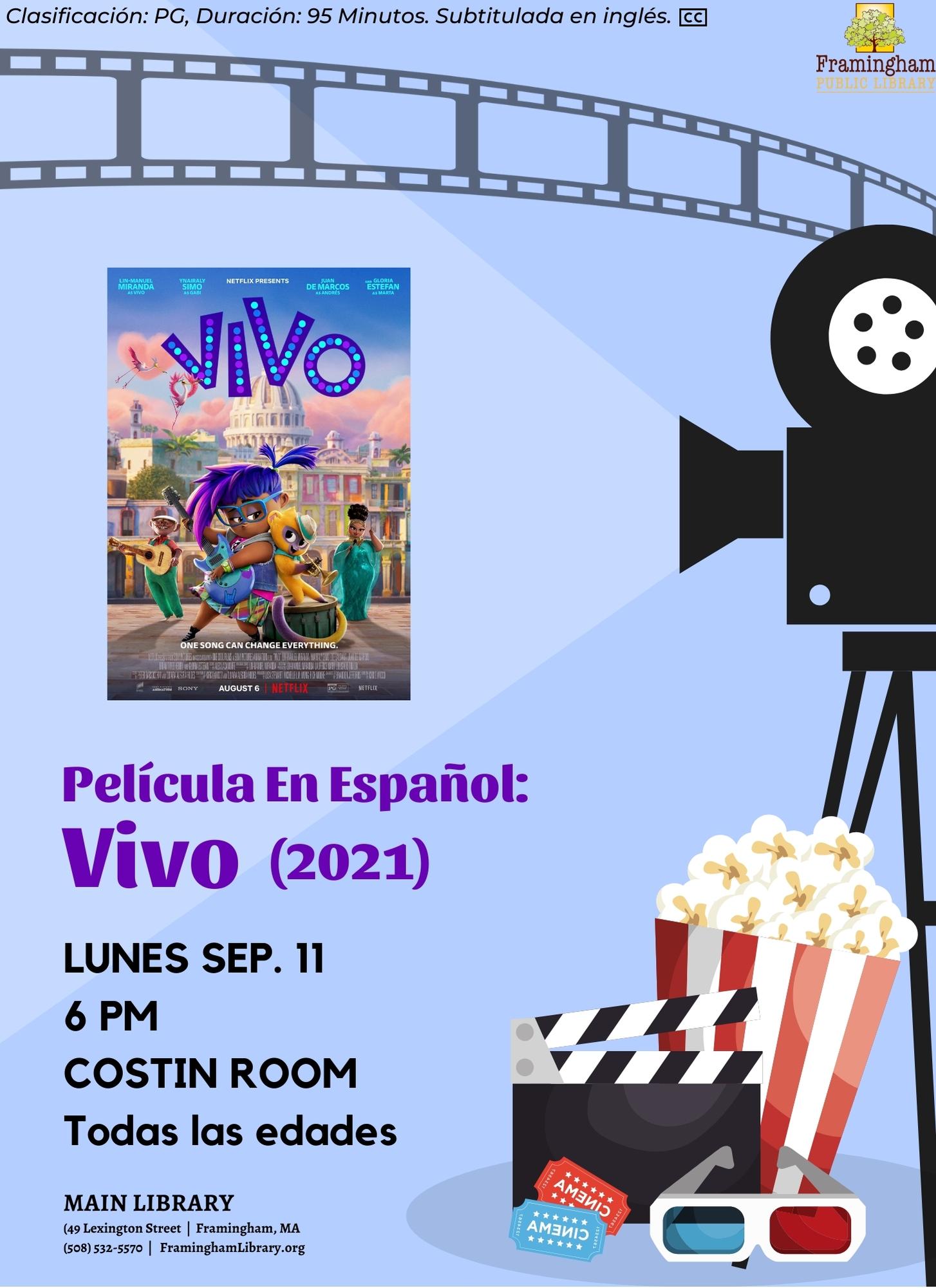 Película En Español: Vivo (2021) thumbnail Photo
