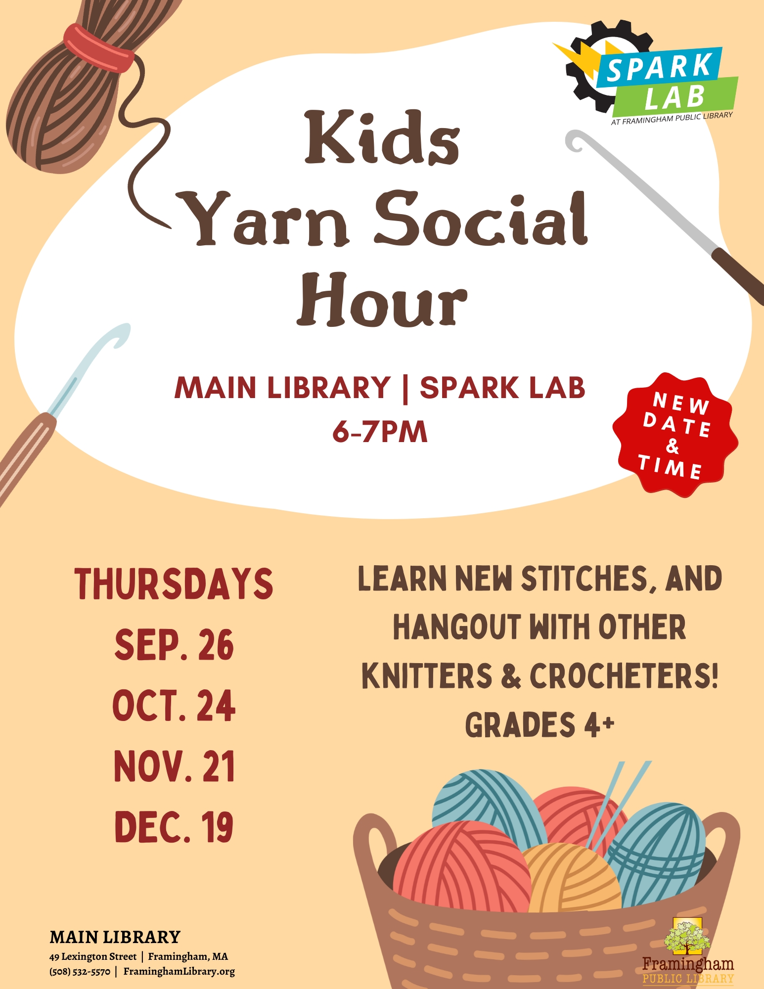 Kids Yarn Social Hour thumbnail Photo