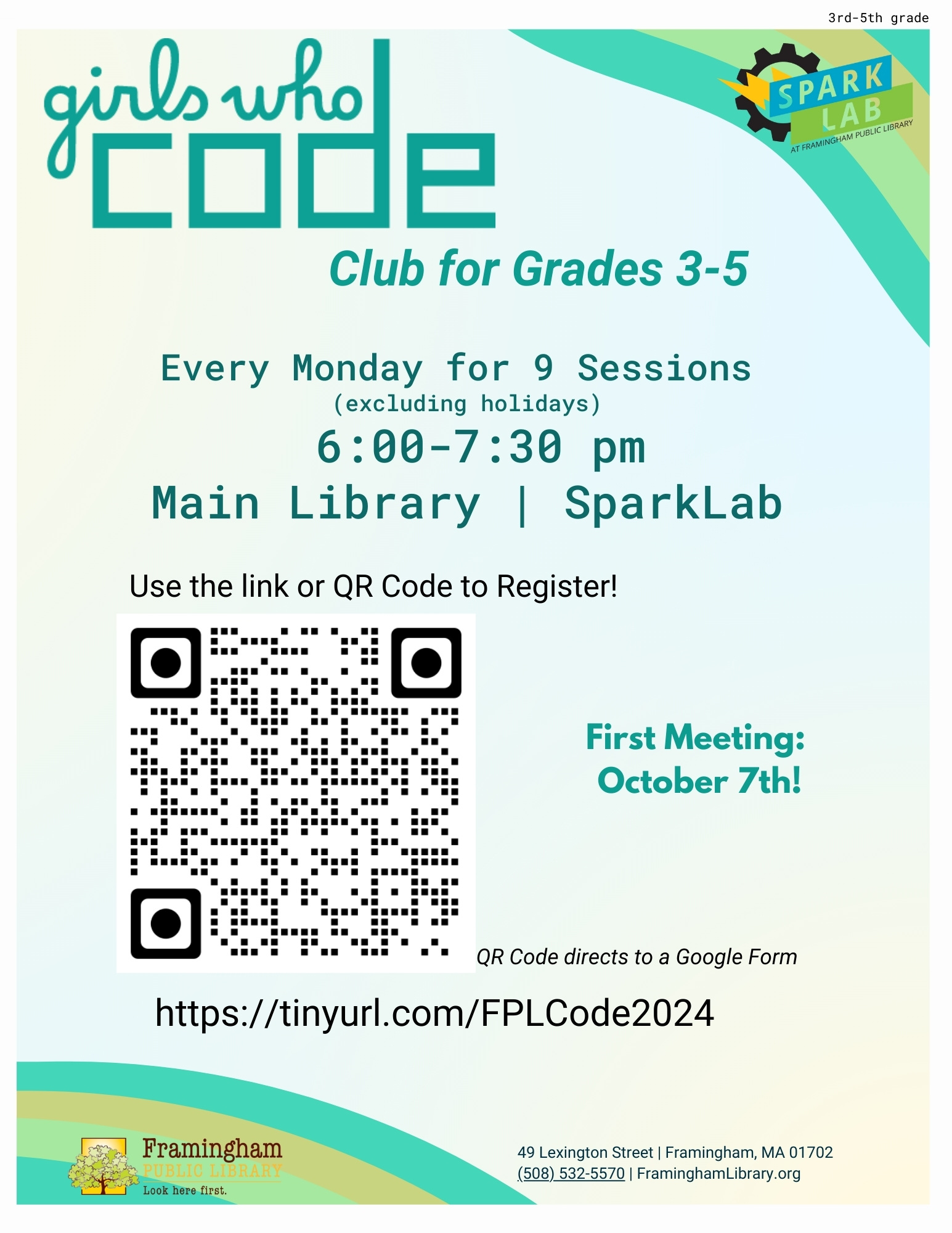 *REGISTRATION* Girls Who Code thumbnail Photo