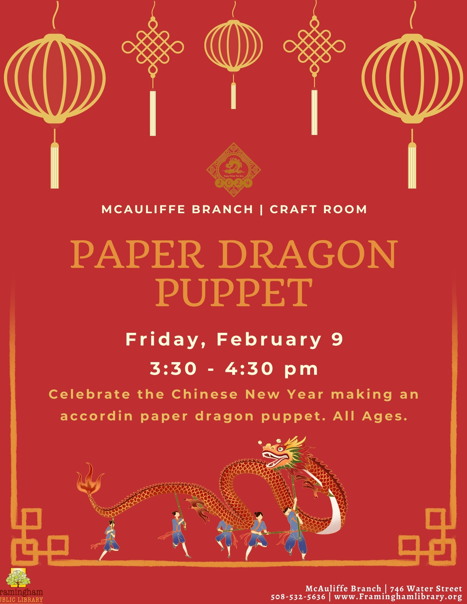 Paper Dragon Puppet thumbnail Photo