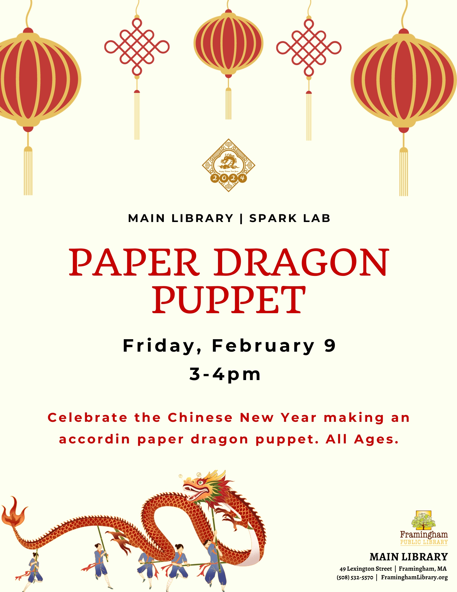 Paper Dragon Puppet thumbnail Photo