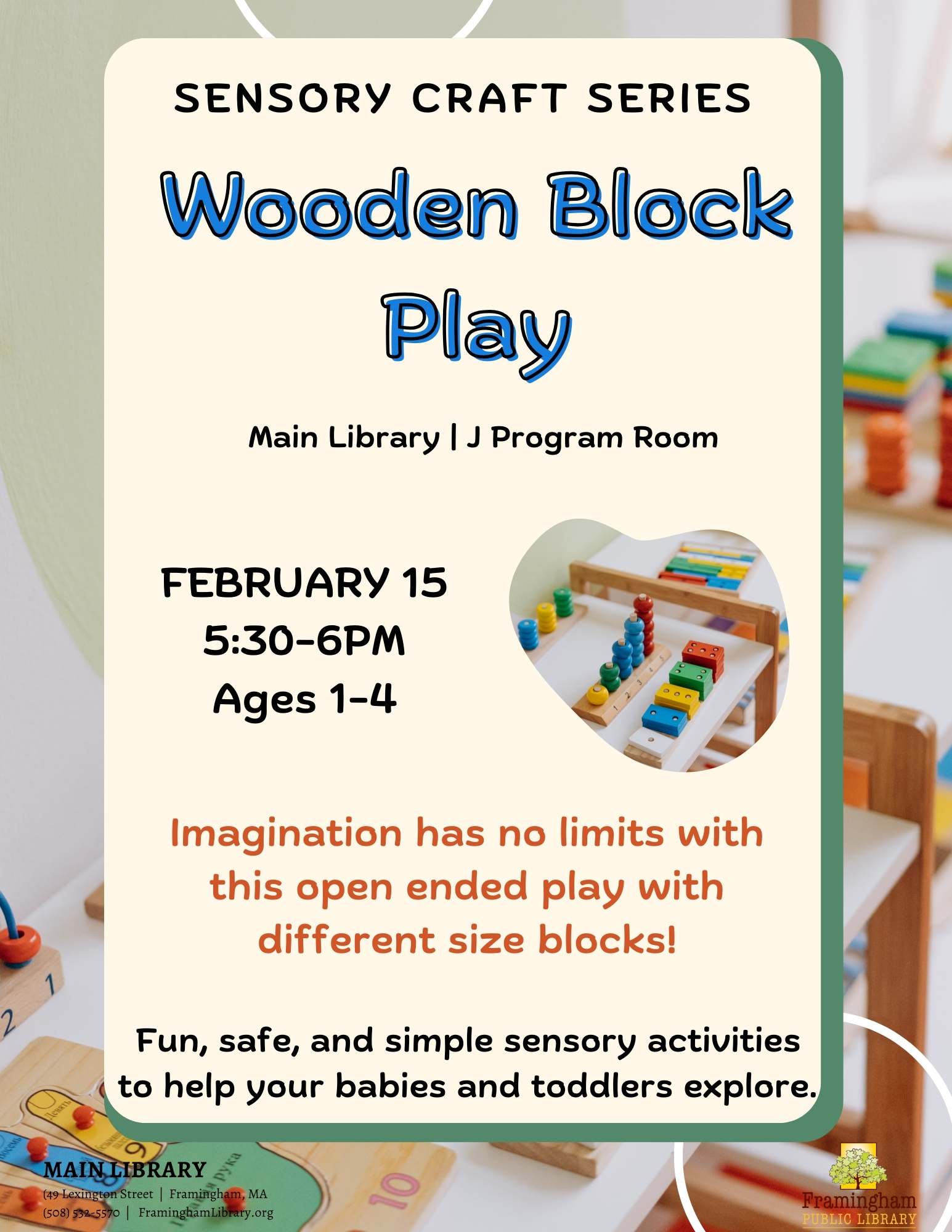 Sensory Series: Wooden Block Play thumbnail Photo
