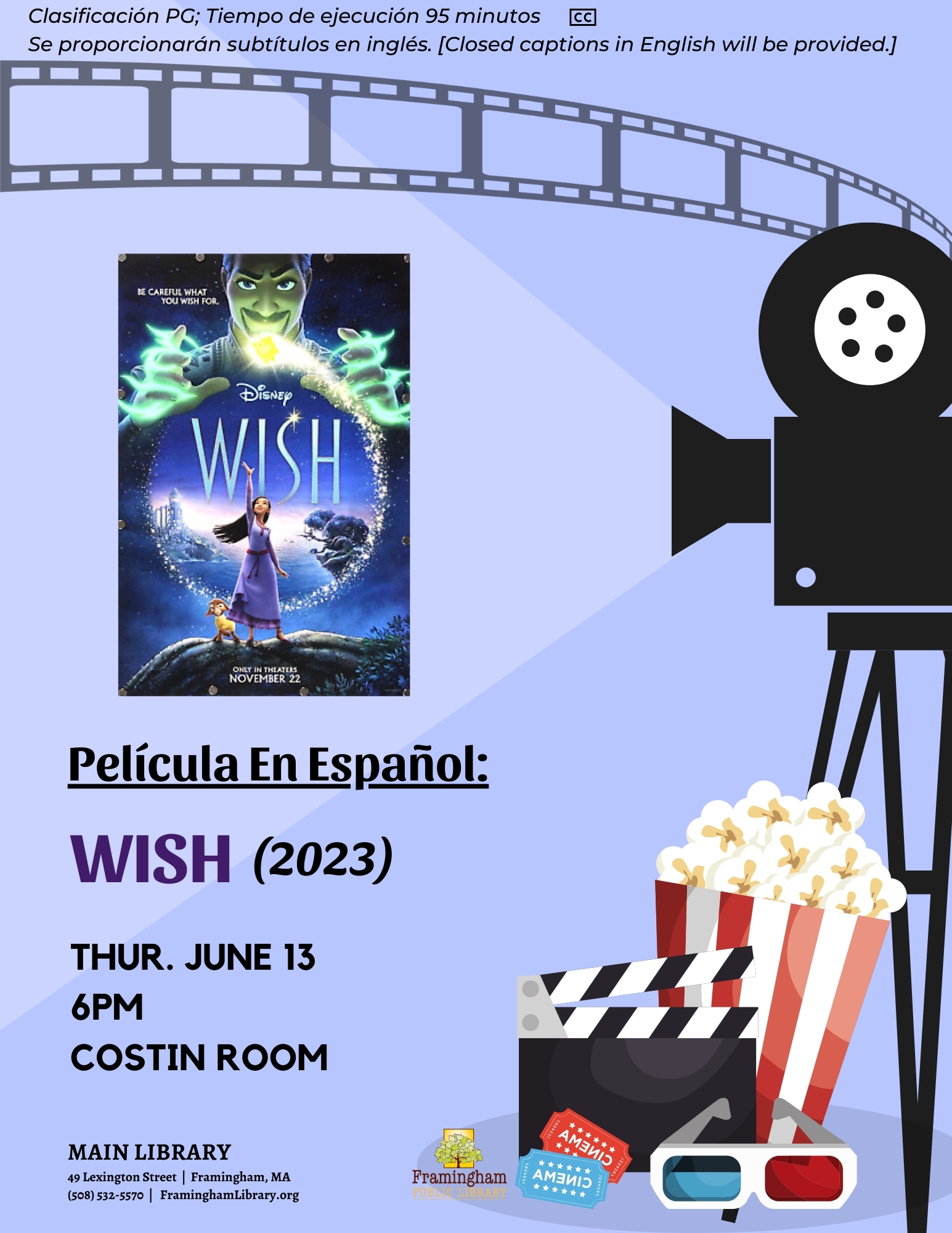 Película En Español: Wish (2023) thumbnail Photo