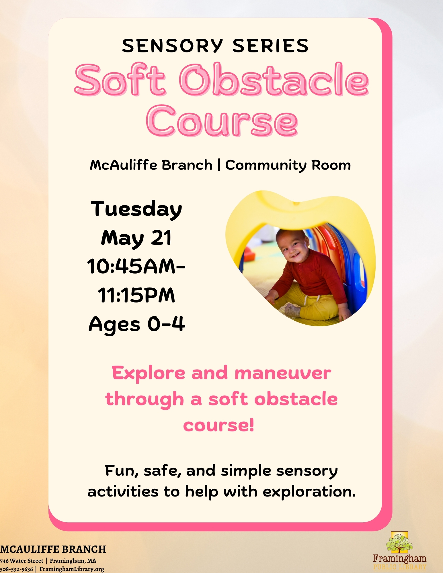 Sensory Series: Soft Obstacle Course thumbnail Photo