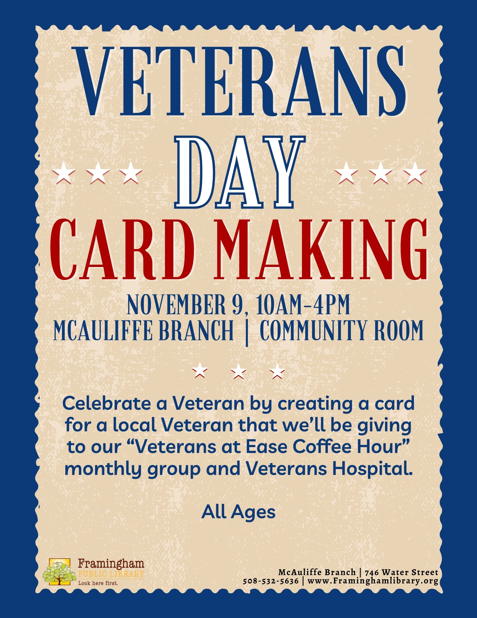 Veterans Day Card Making thumbnail Photo