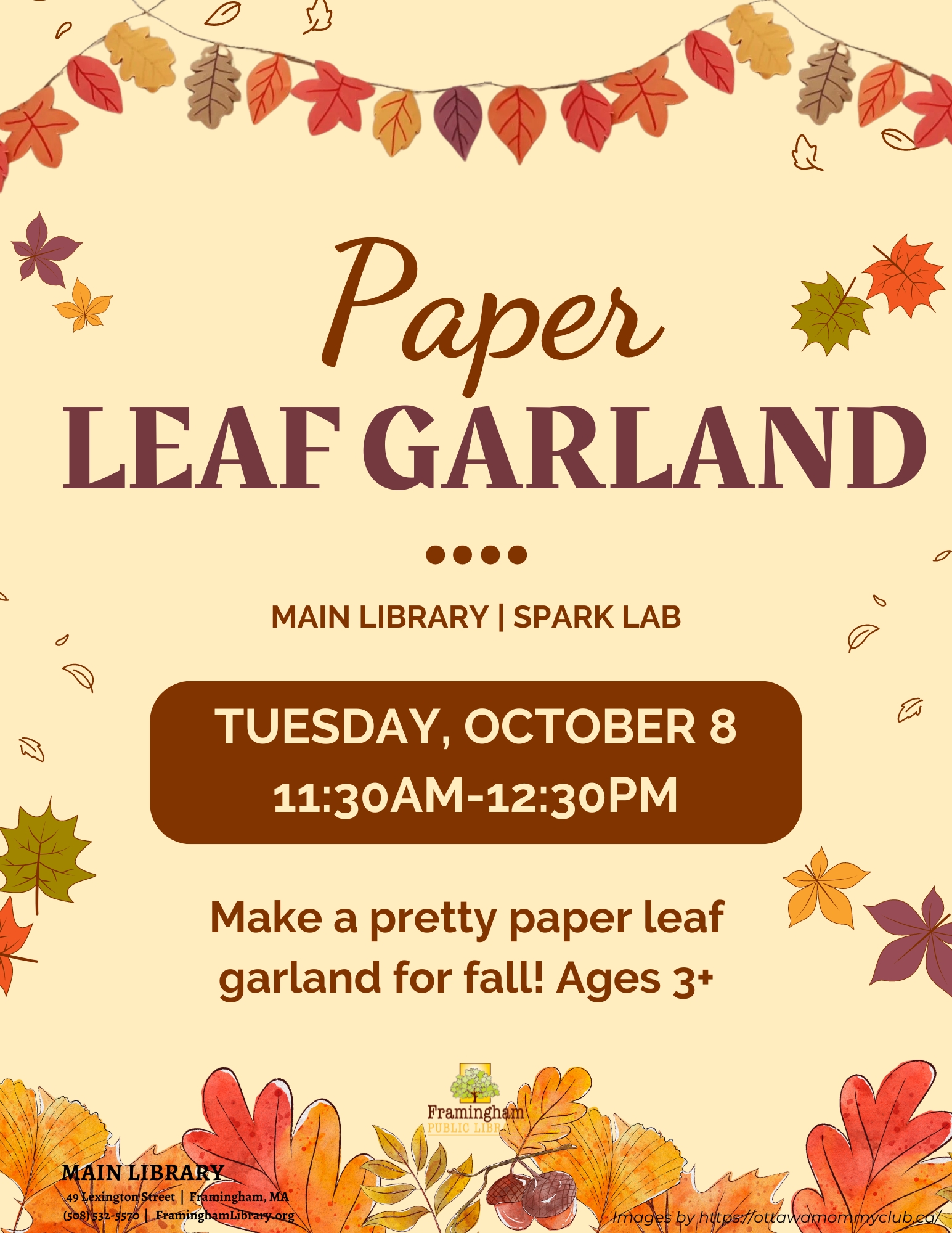 Paper Leaf Garland thumbnail Photo