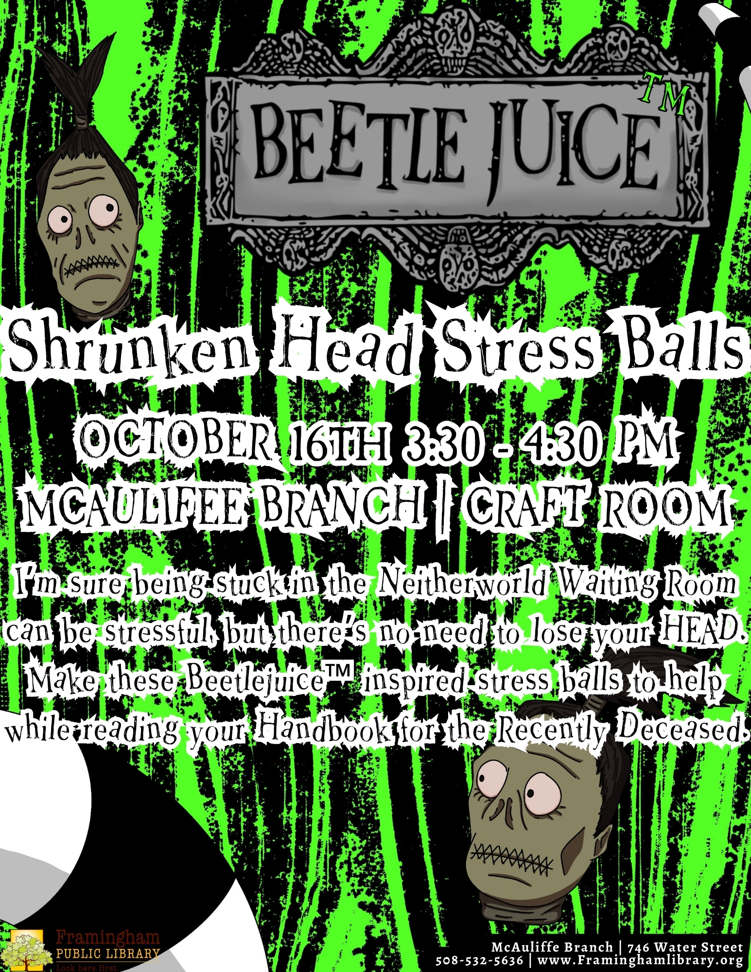 Shrunken Head Stress Balls thumbnail Photo