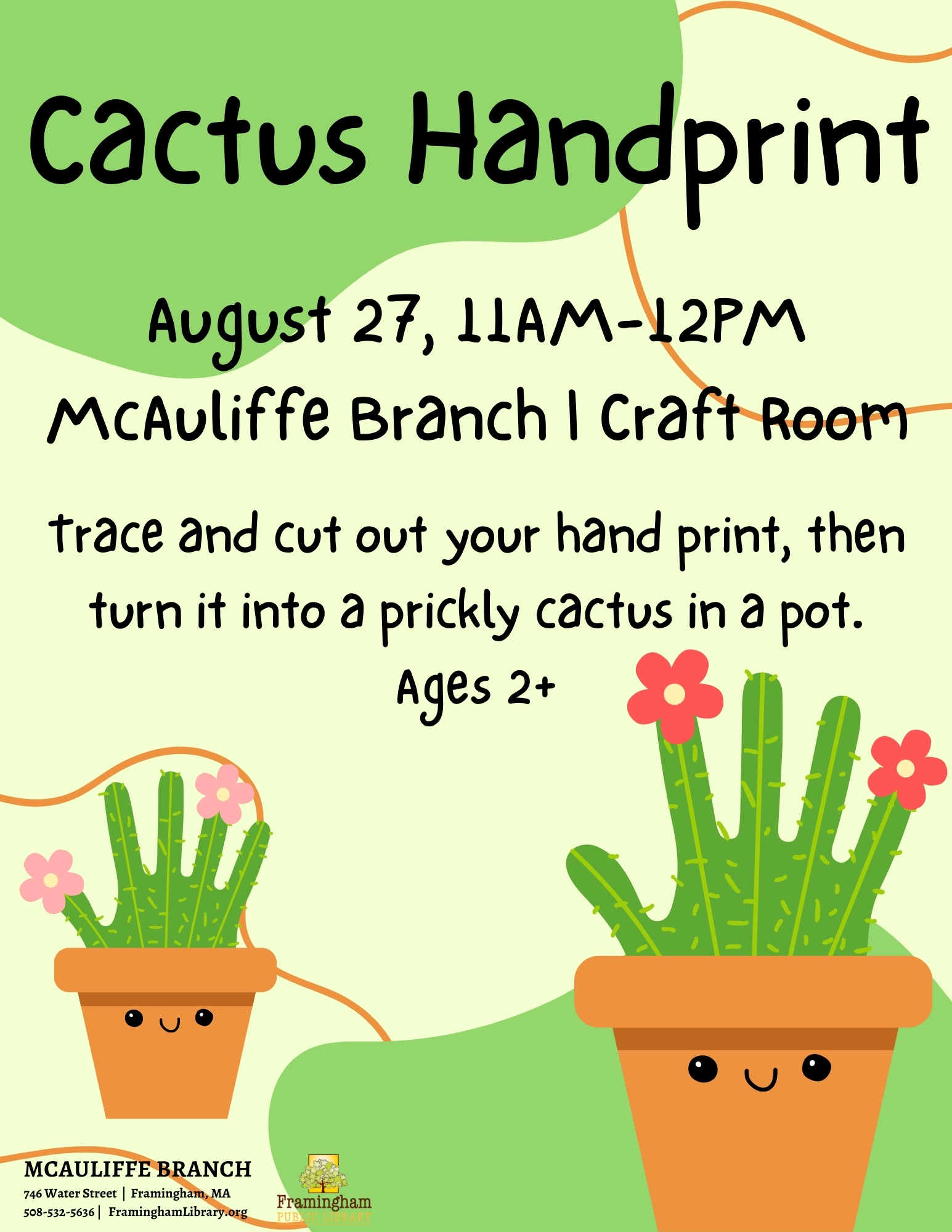 Cactus Handprint thumbnail Photo