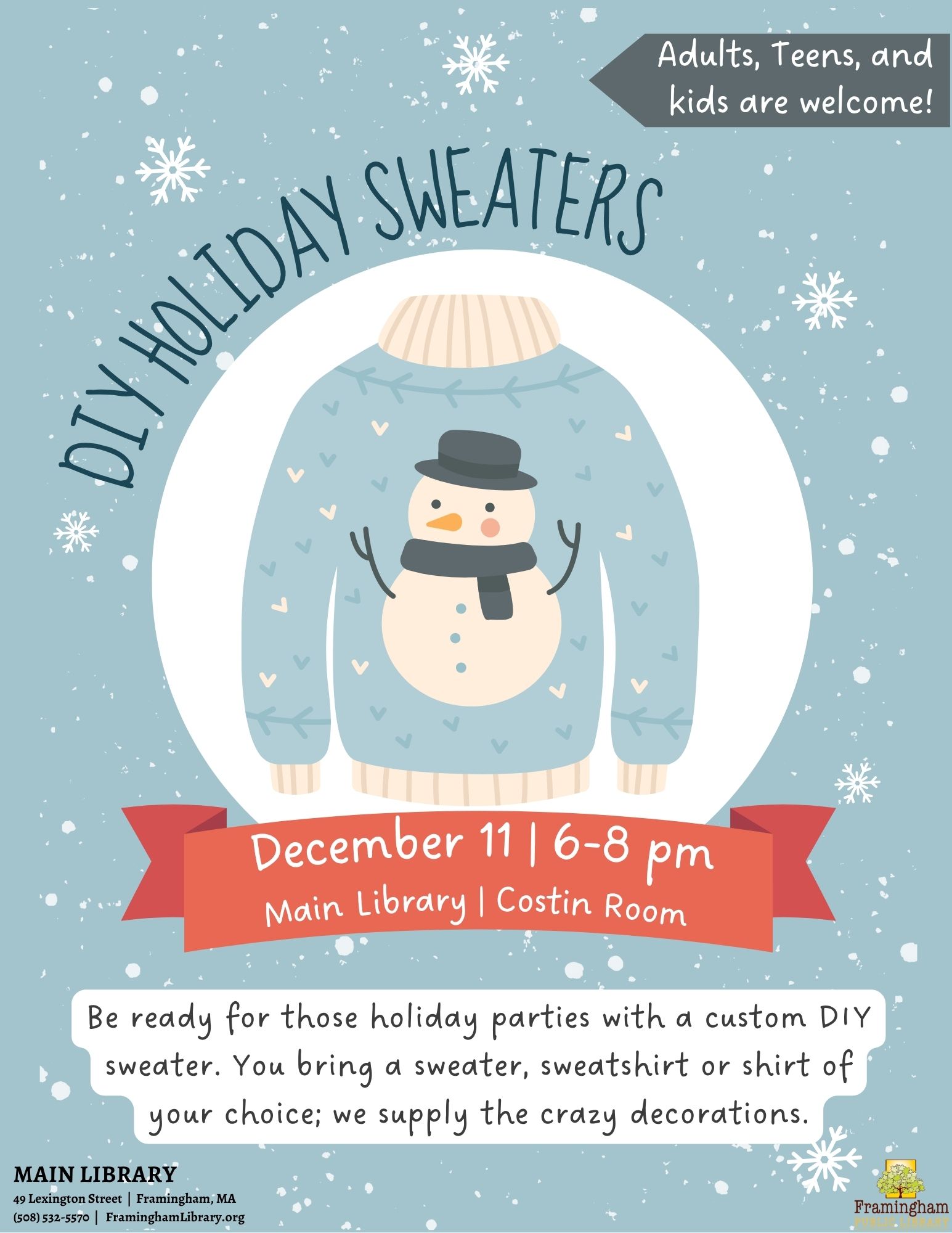 DIY Holiday Sweaters thumbnail Photo