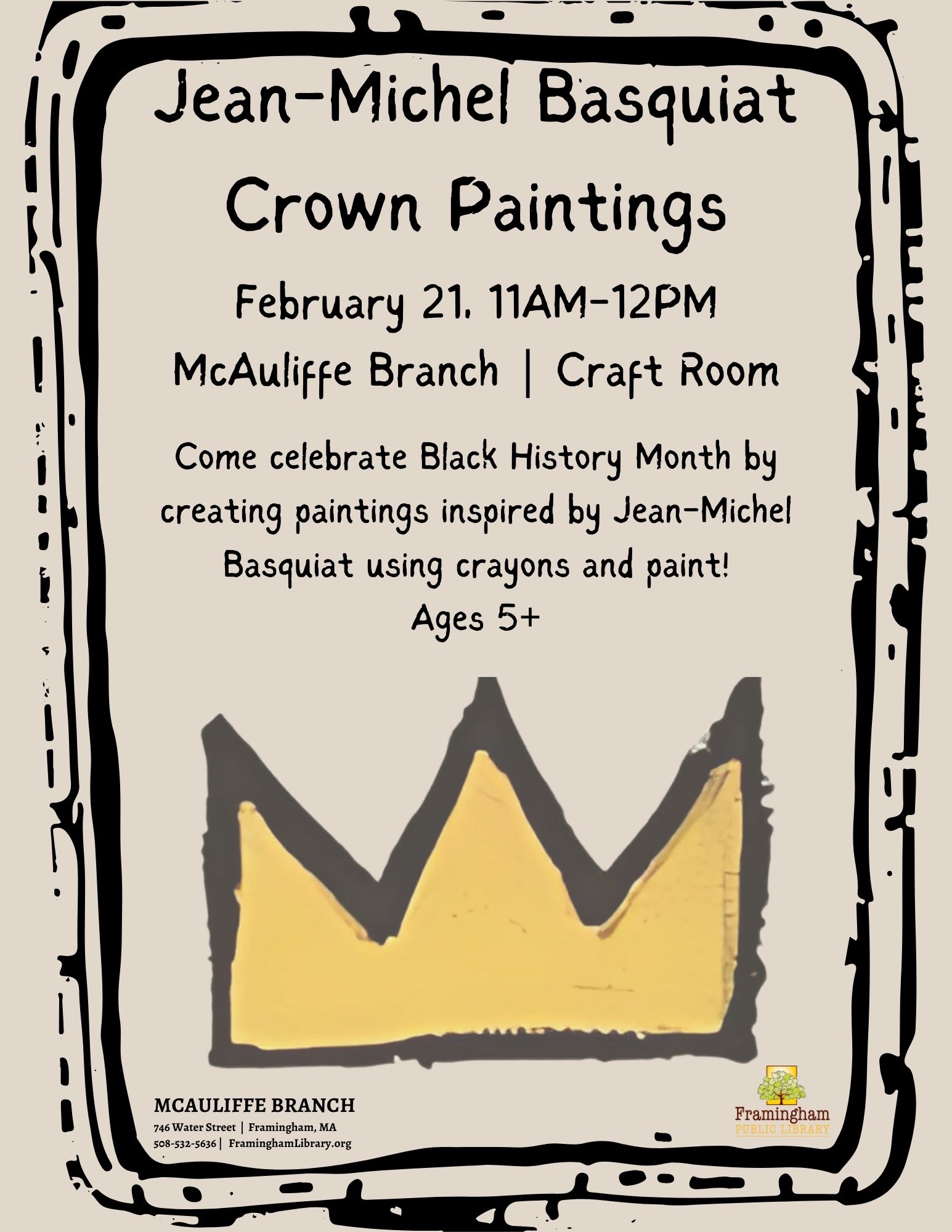 Jean-Michel Basquiat Crown Paintings thumbnail Photo