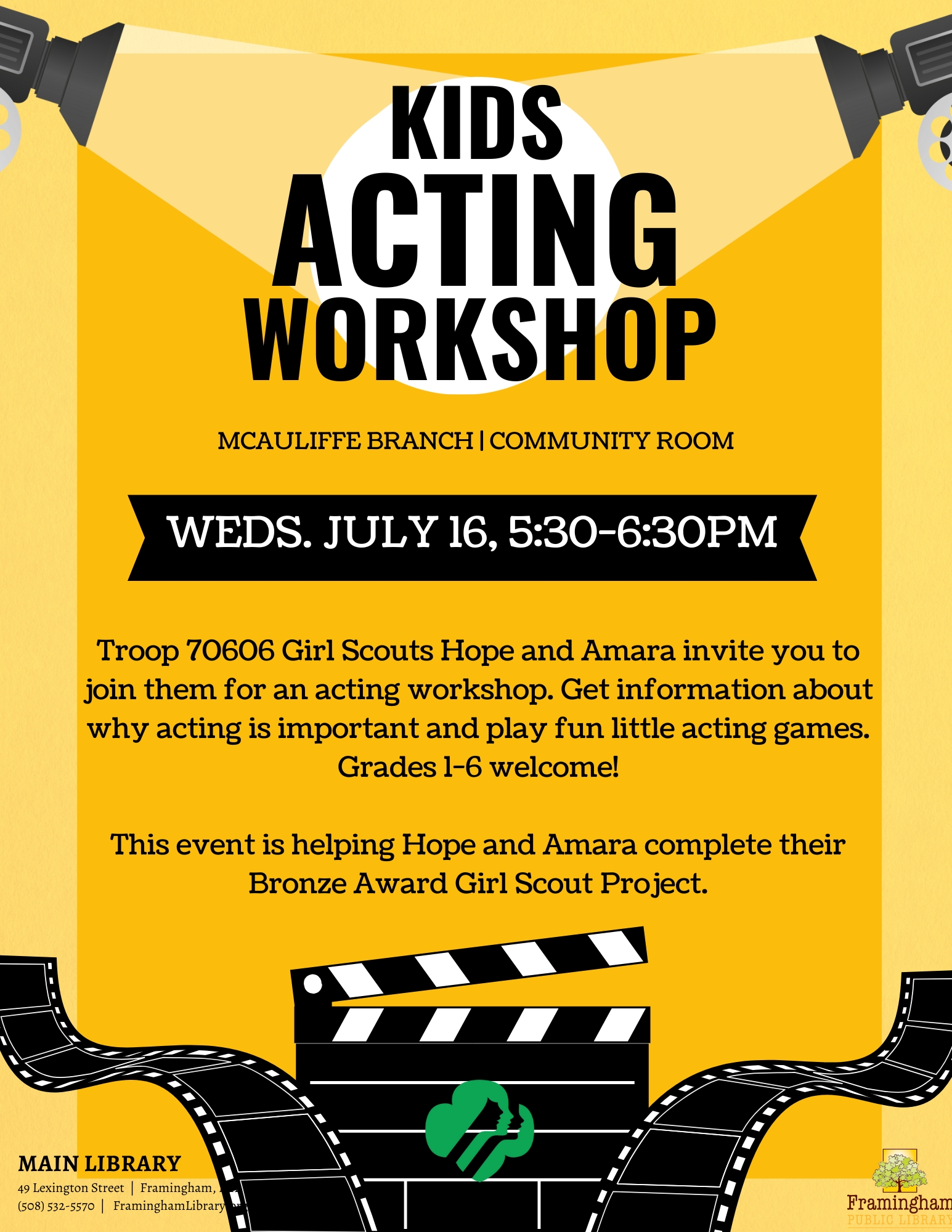 Kids Acting Workshop thumbnail Photo