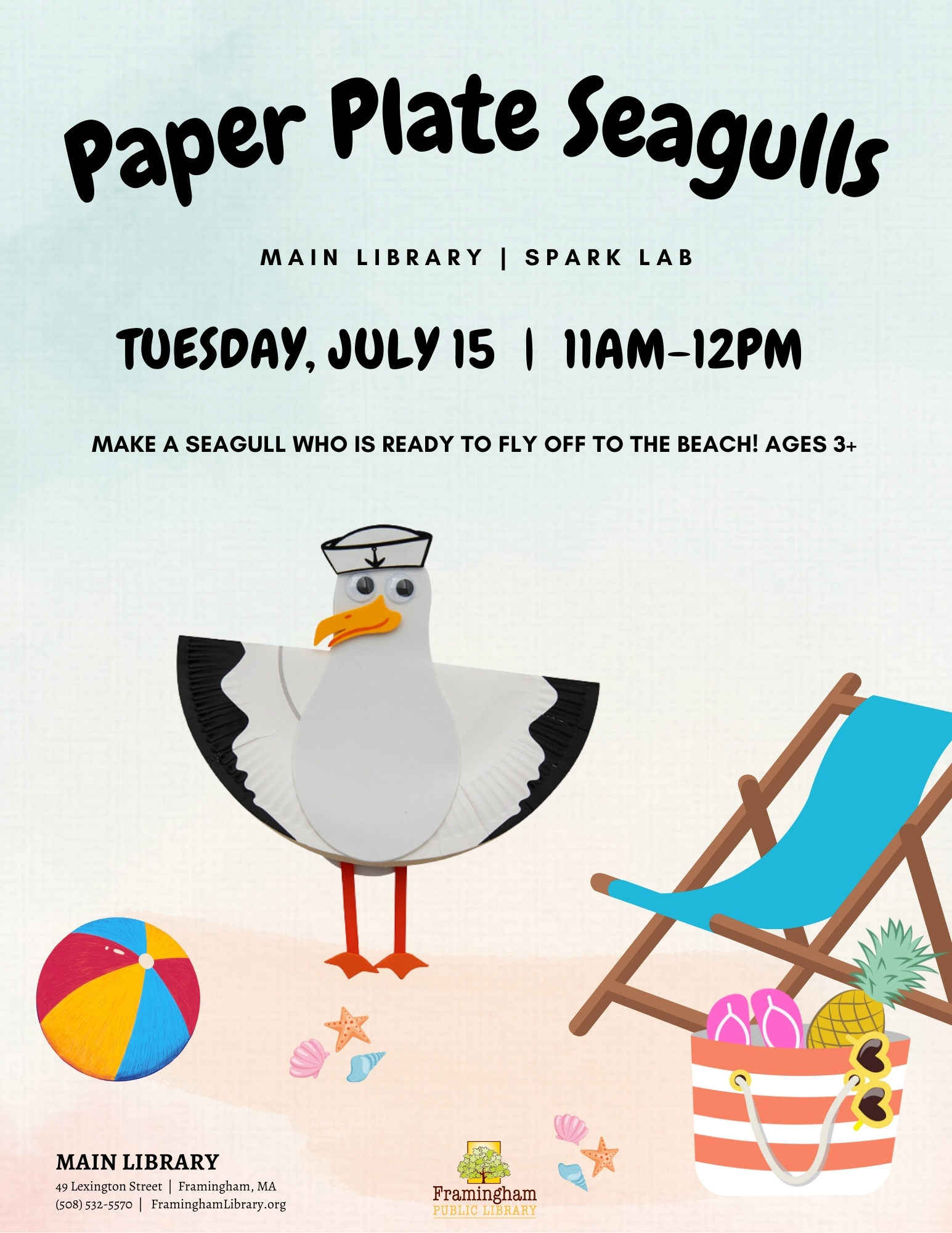 Paper Plate Seagulls thumbnail Photo