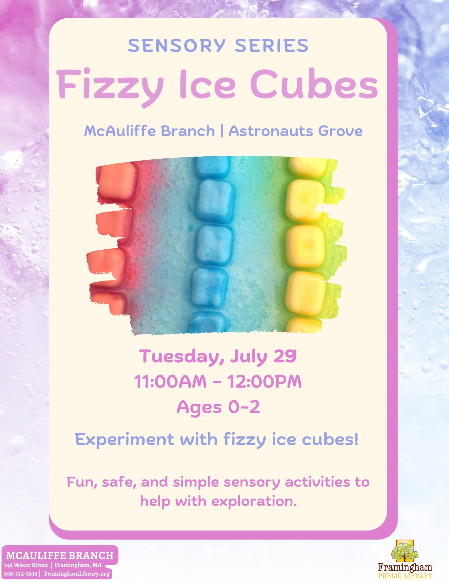 Fizzy Ice Cubes thumbnail Photo