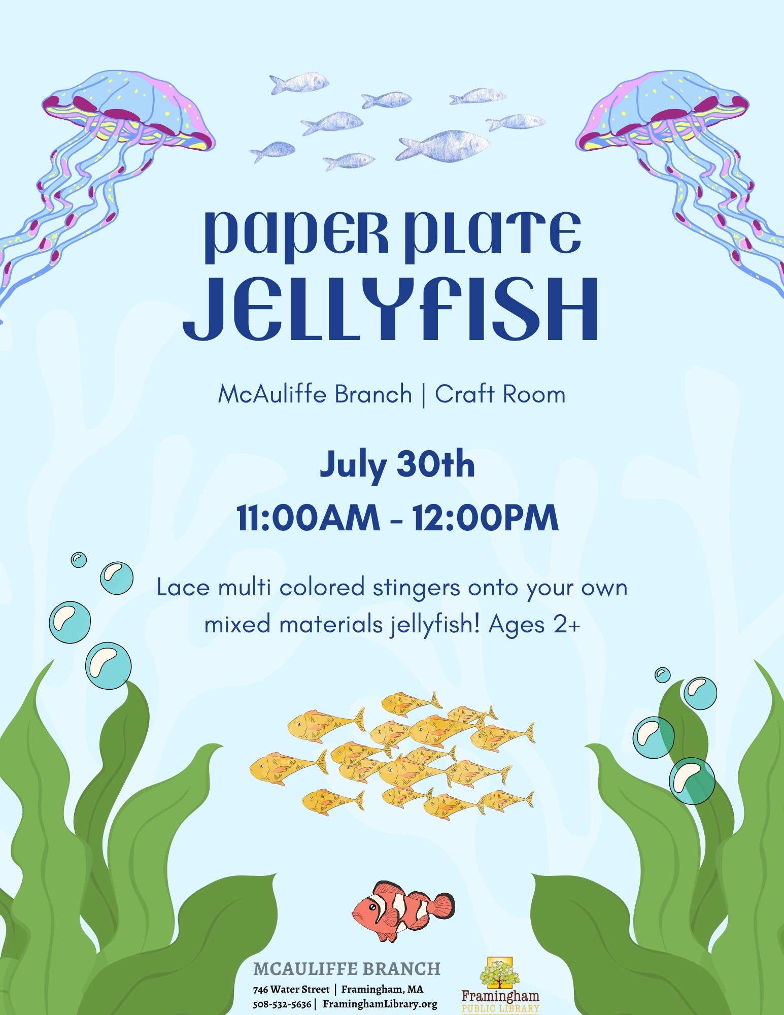Paper Plate Jellyfish thumbnail Photo