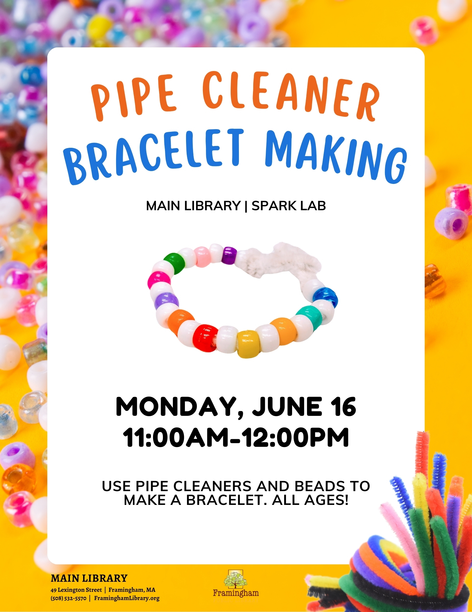 Pipe Cleaner Bracelet Making thumbnail Photo