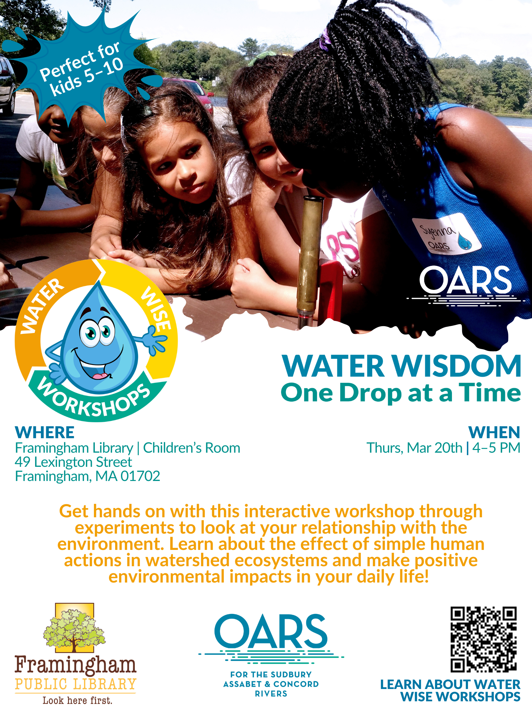 Water Wise Workshops with OARS thumbnail Photo