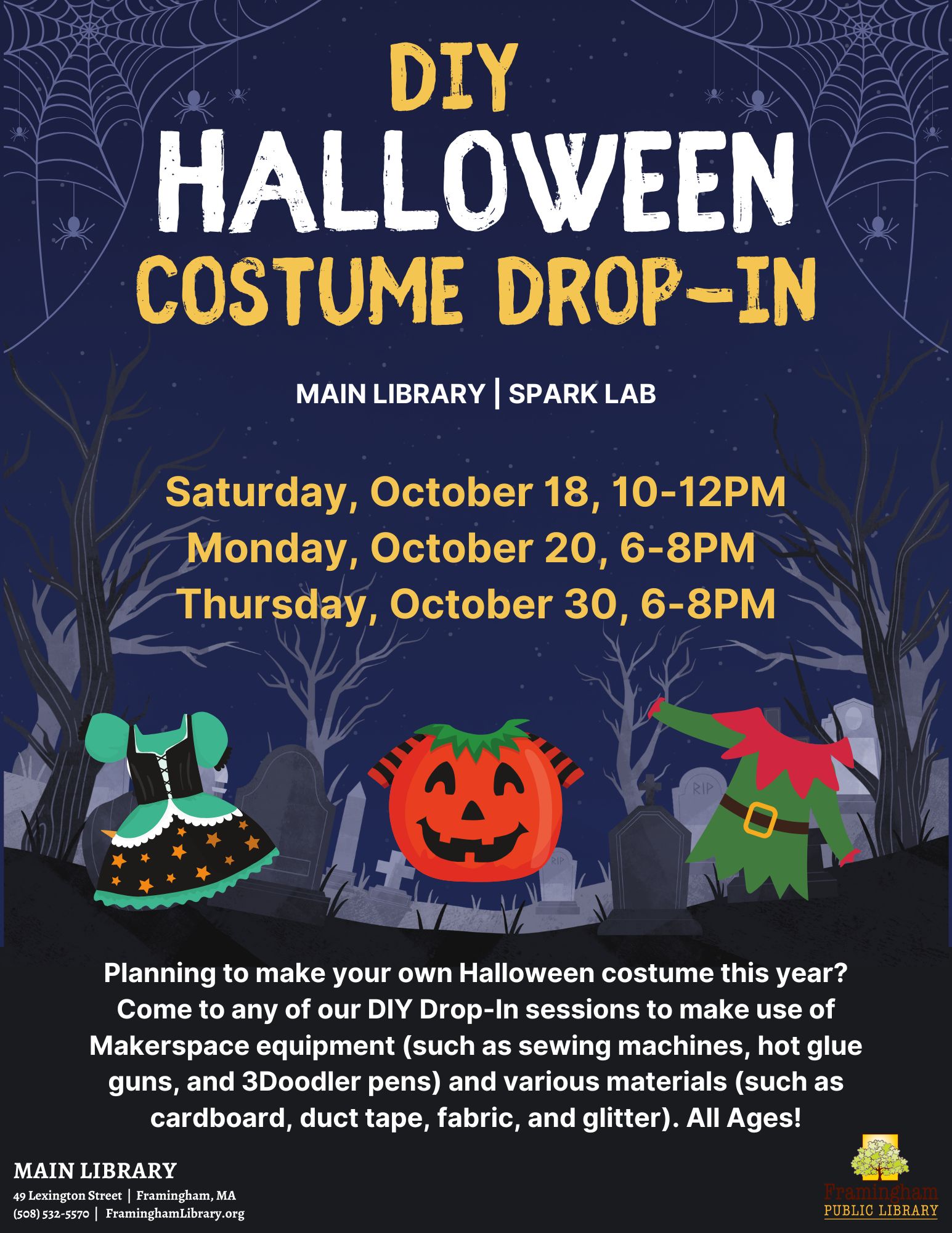 DIY Halloween Costume Drop-In thumbnail Photo