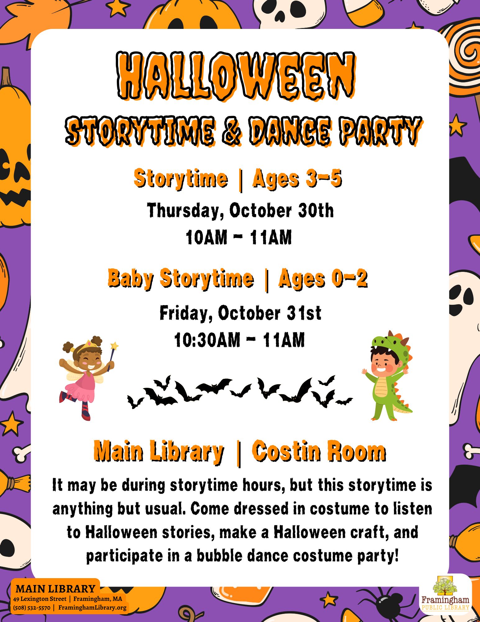 Halloween Storytime thumbnail Photo
