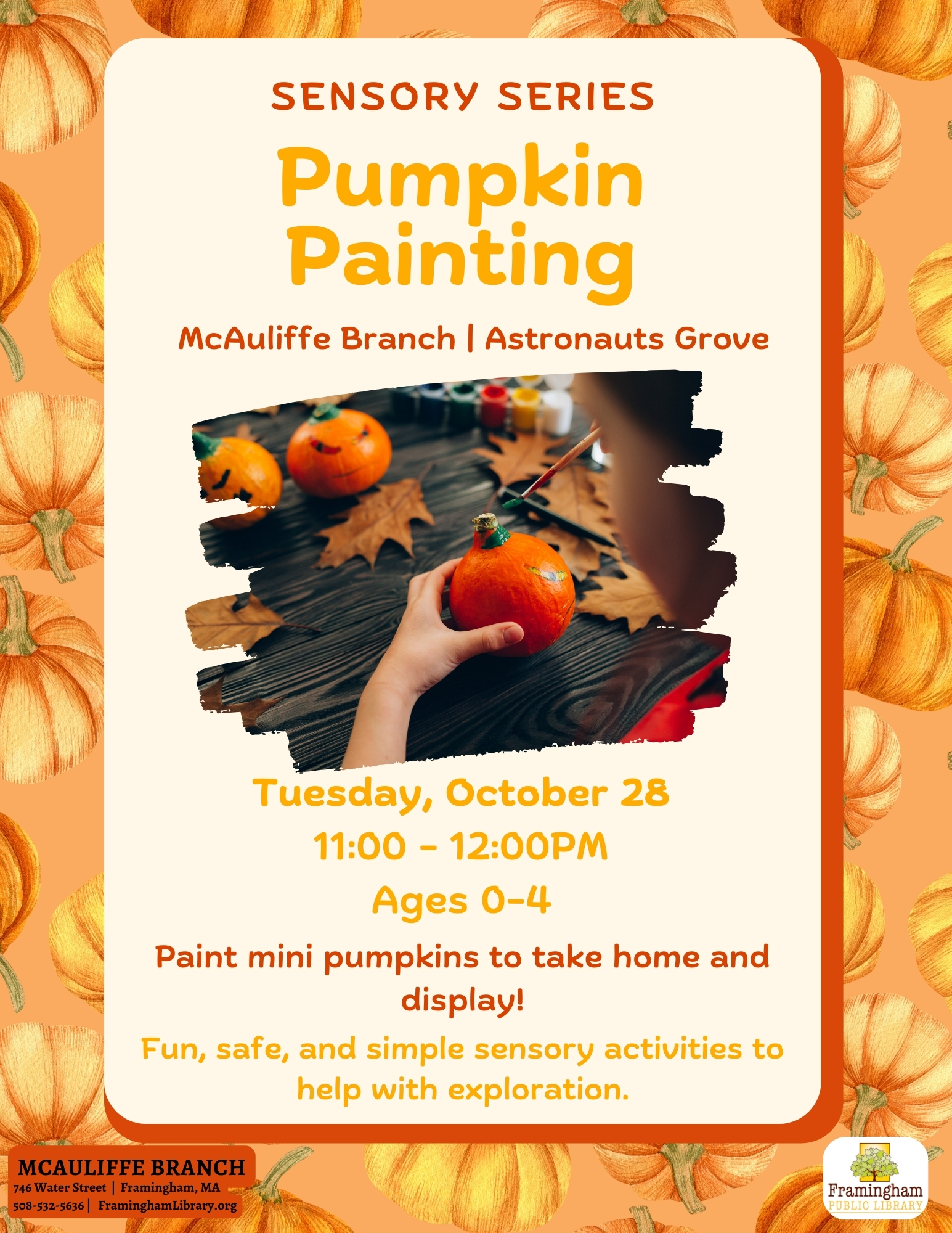 Pumpkin Painting thumbnail Photo