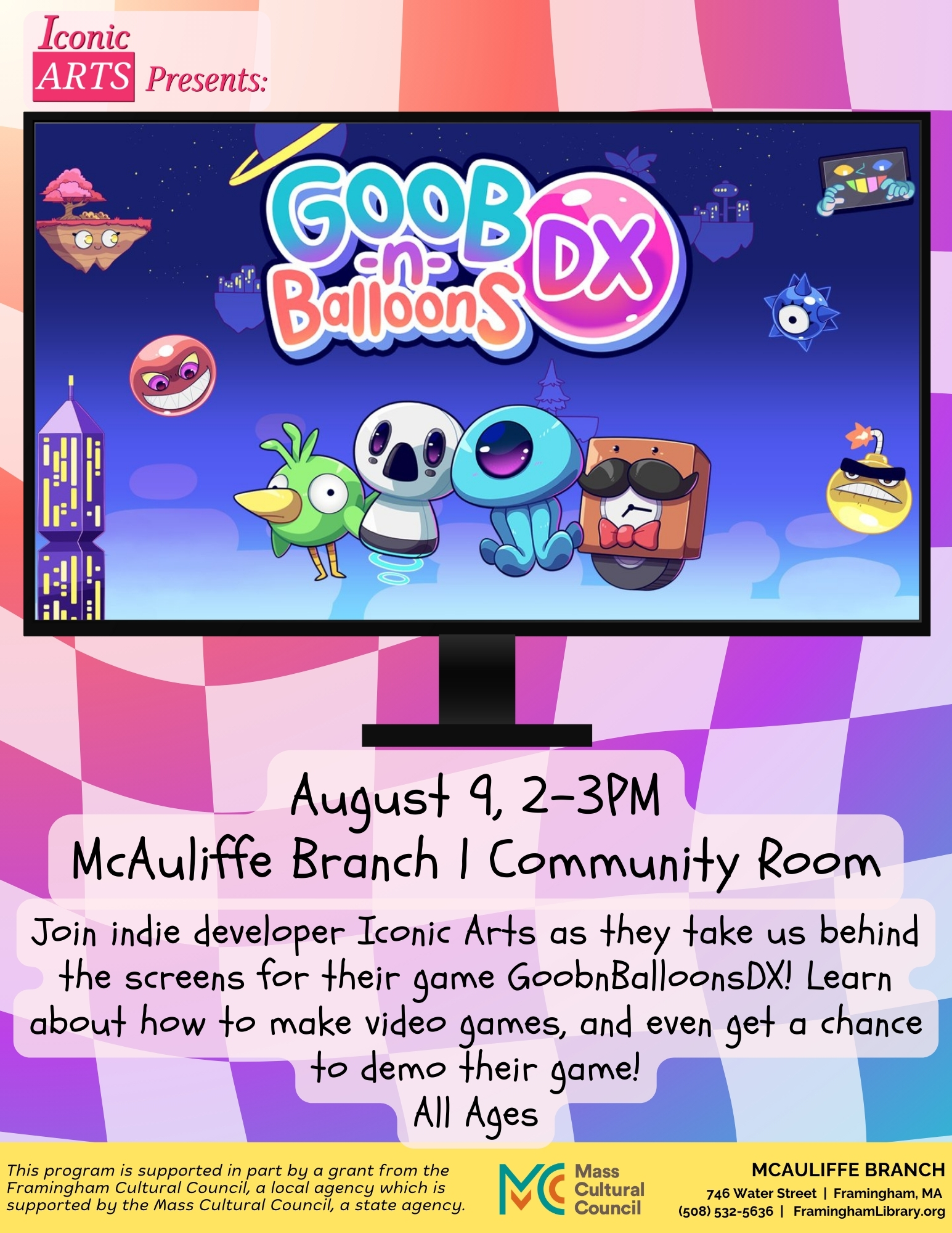 Summer Reading: Iconic Arts Presents GoobnBalloonsDX thumbnail Photo