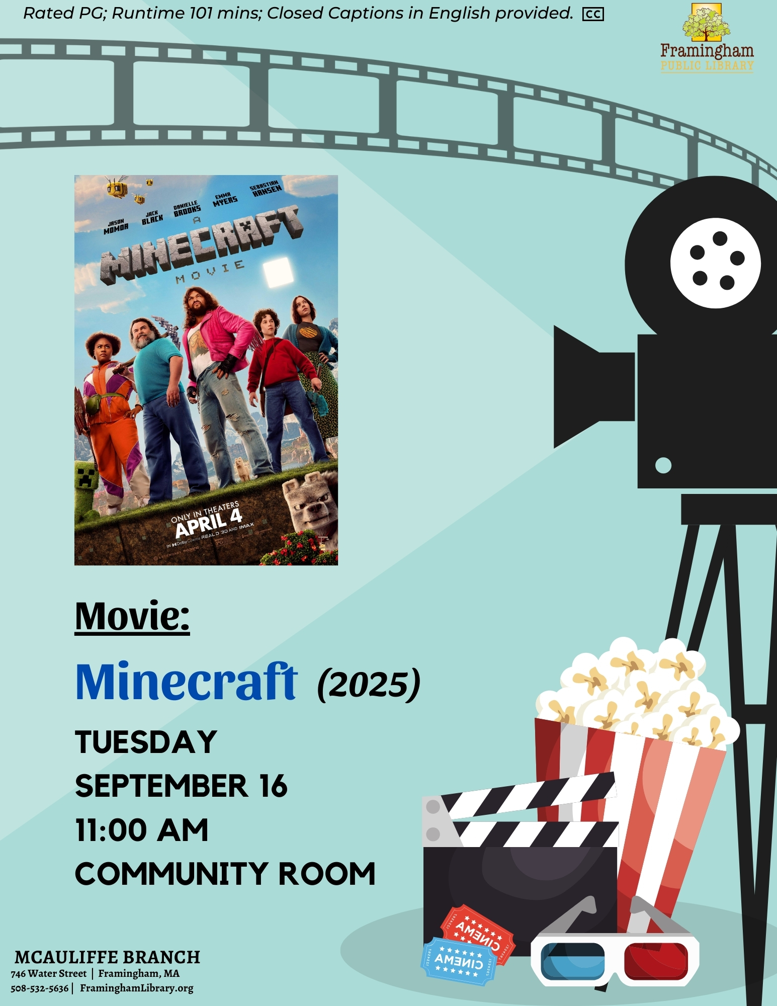 No School Day Movie: Minecraft (2025) thumbnail Photo