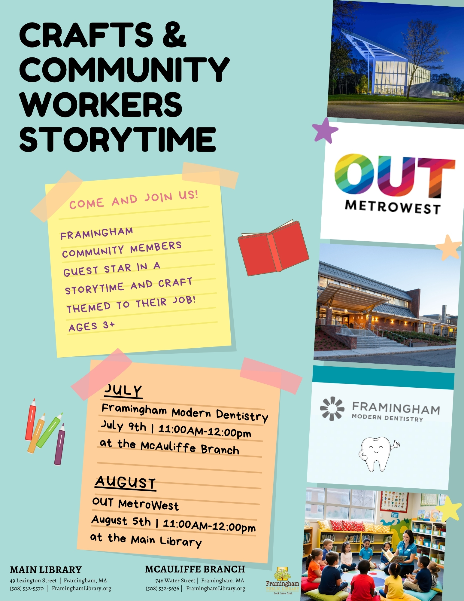 Crafts & Community Workers Storytime thumbnail Photo