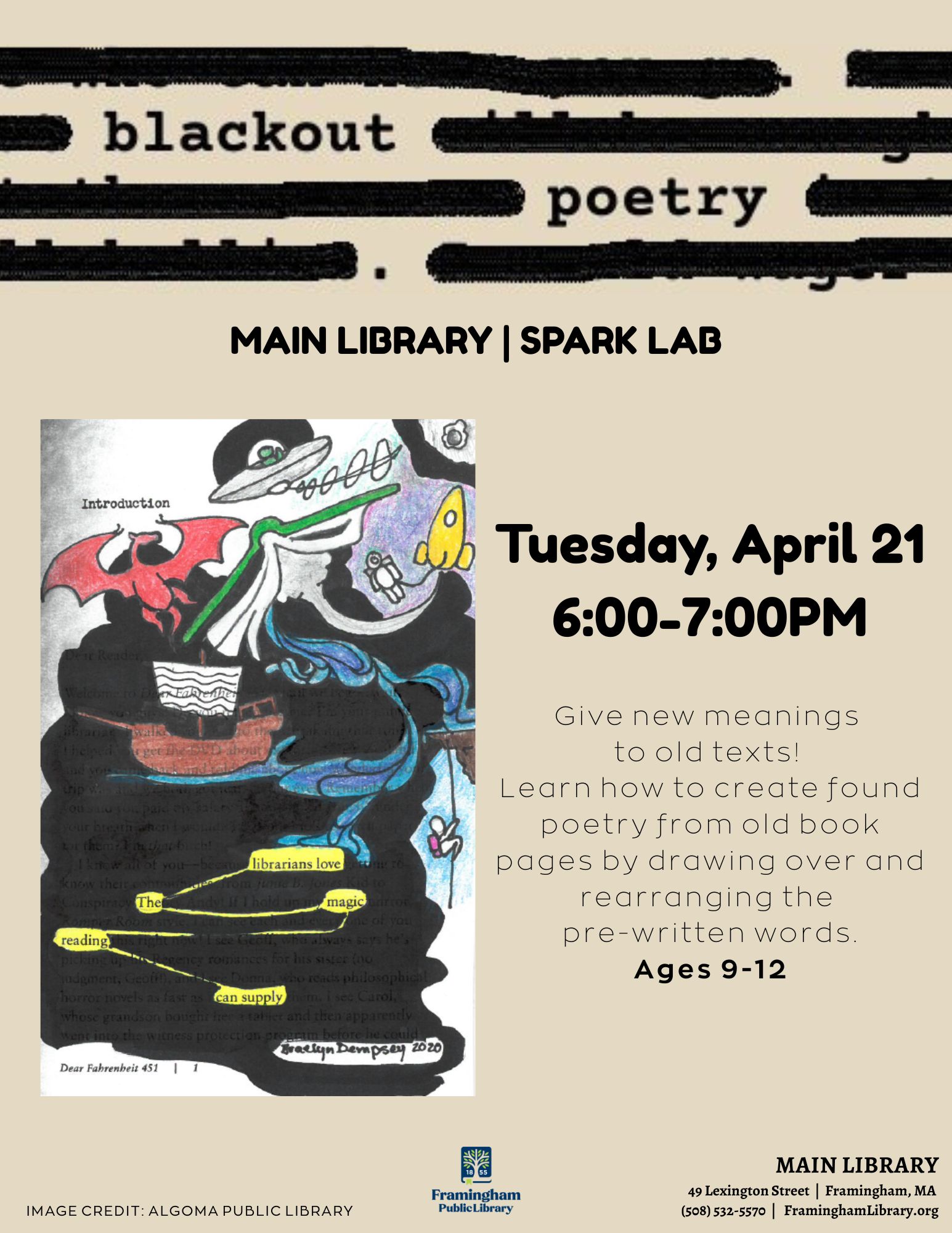 Blackout Poetry thumbnail Photo