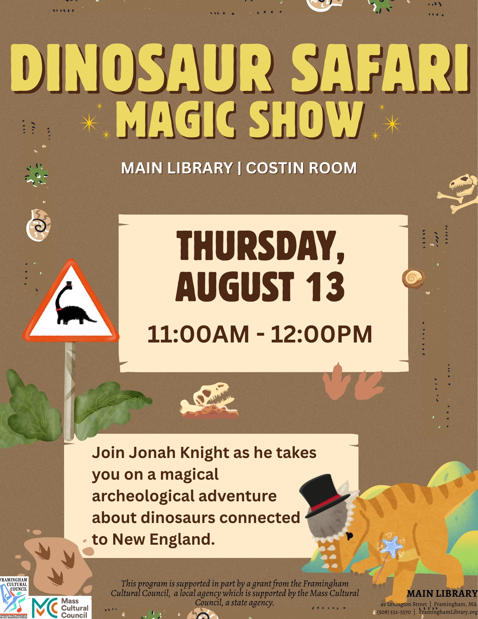 Dinosaur Safari Magic Show thumbnail Photo