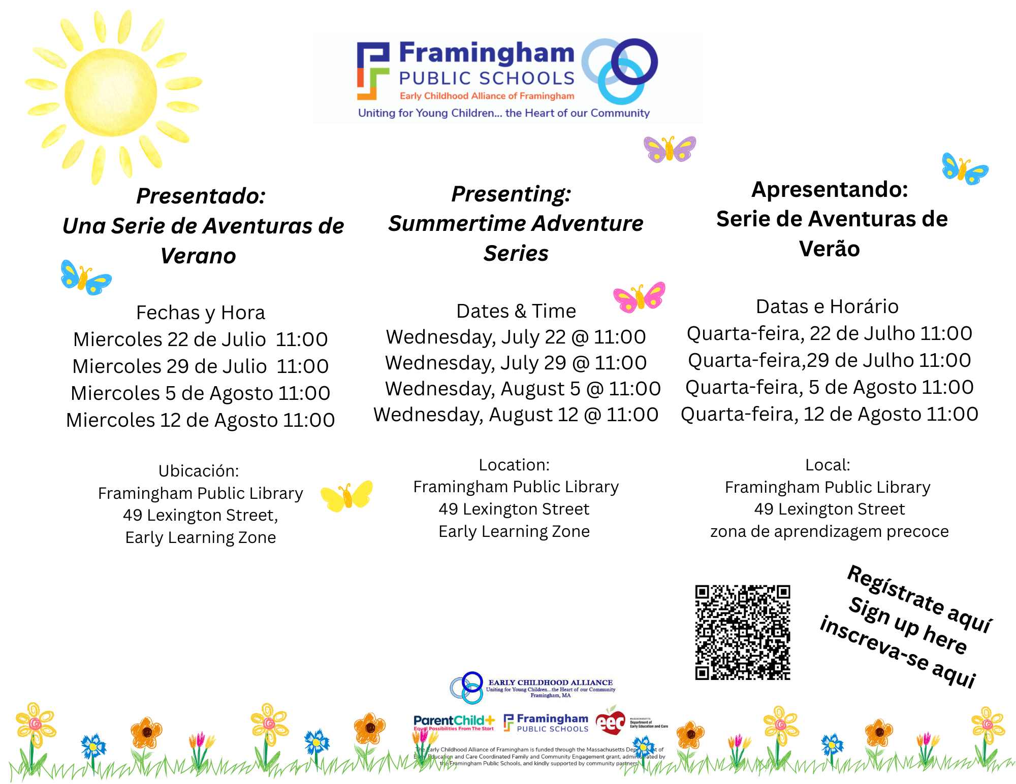 ECAF Presents: Summertime Adventure Series thumbnail Photo