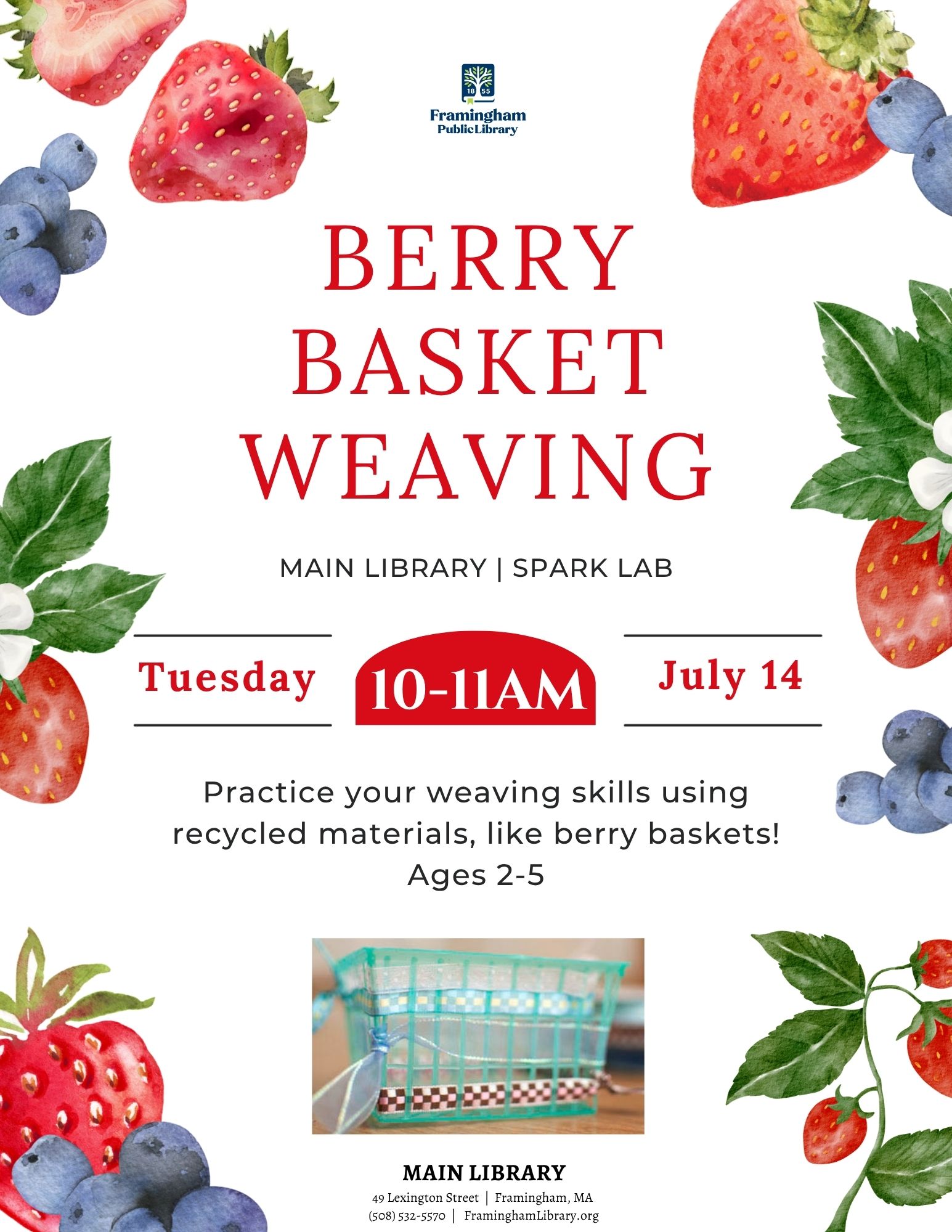 Berry Basket Weaving thumbnail Photo
