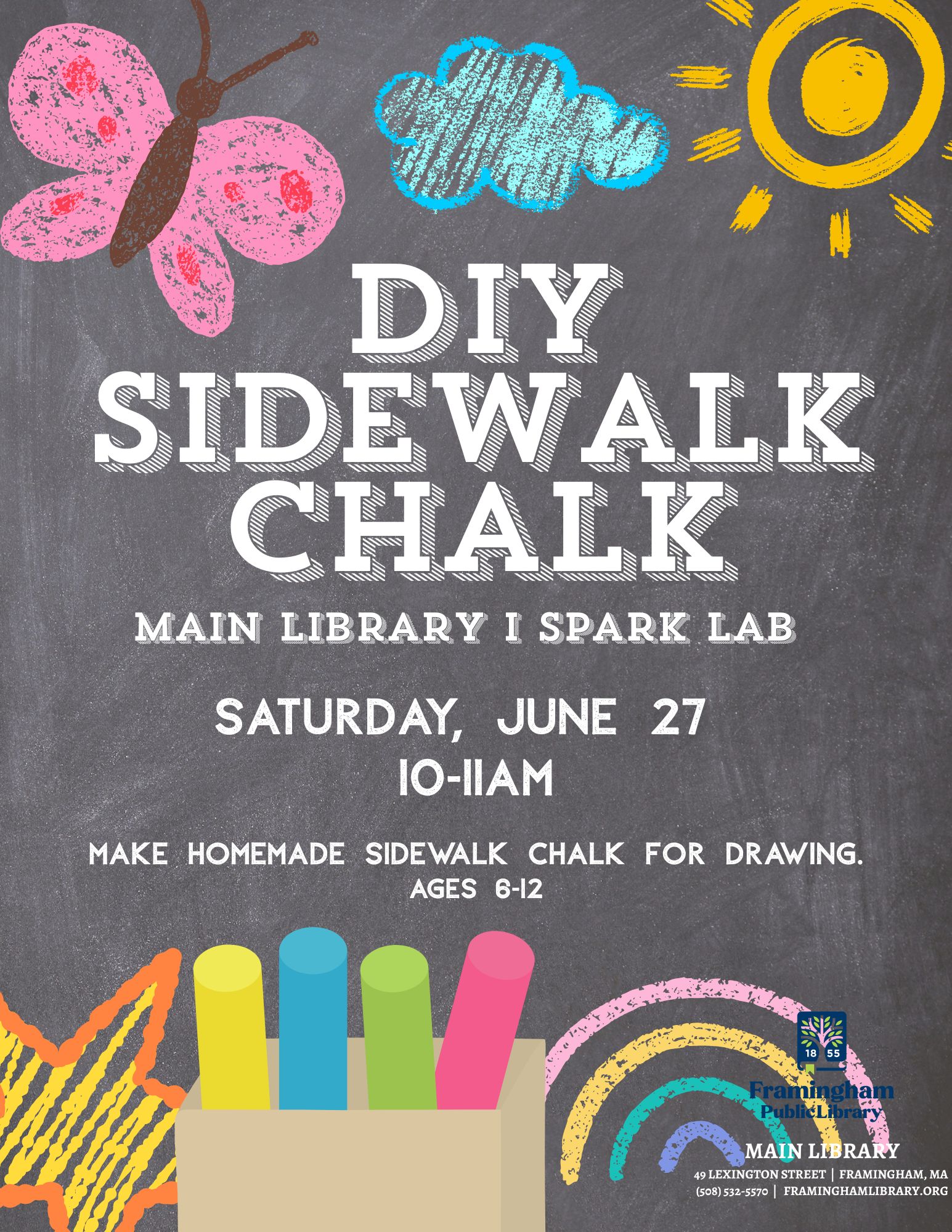 DIY Sidewalk Chalk thumbnail Photo