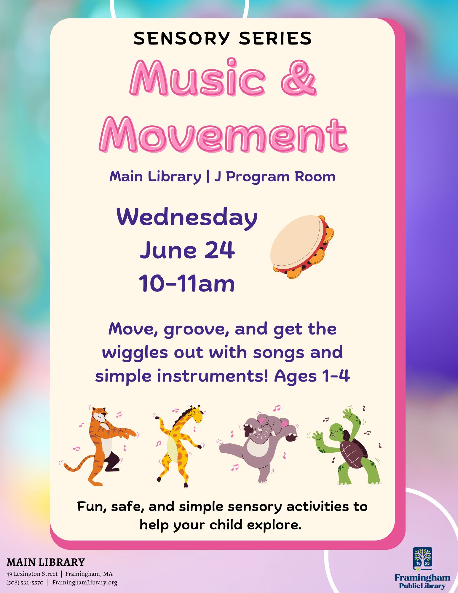 Sensory Series: Music & Movement thumbnail Photo