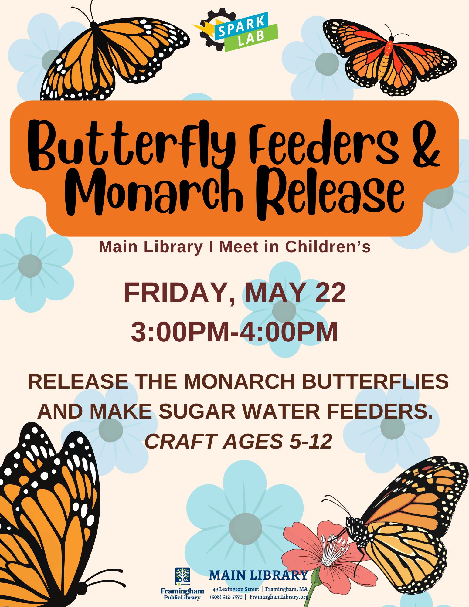 Butterfly Feeders & Monarch Release thumbnail Photo